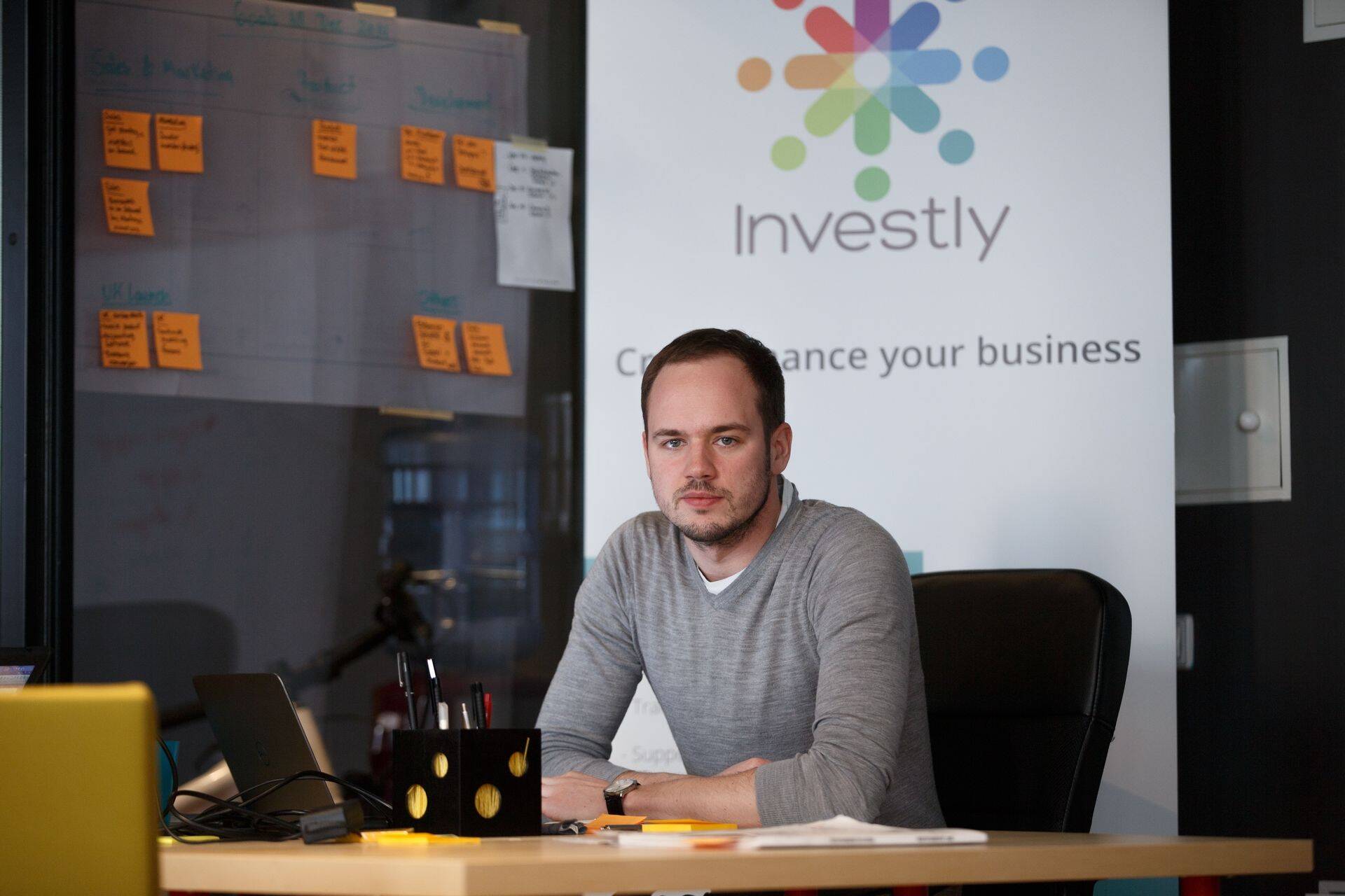 Investly juhatuse esimees Siim Maivel.
