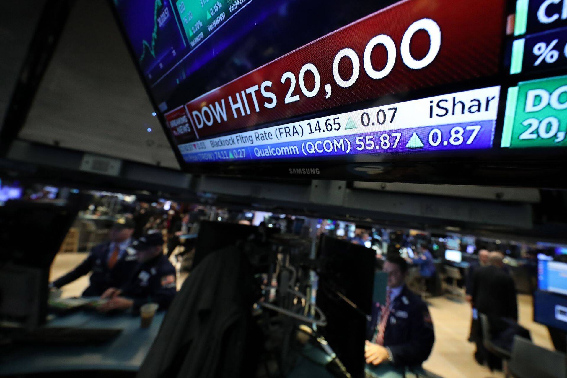 Kauplemine New Yorgi börsisaalis.