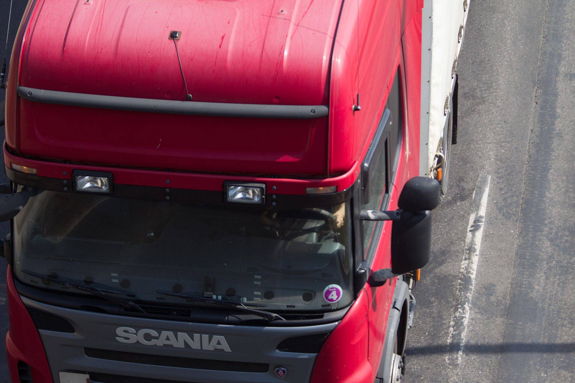 Veoauto. Pilt on illustreeriv.