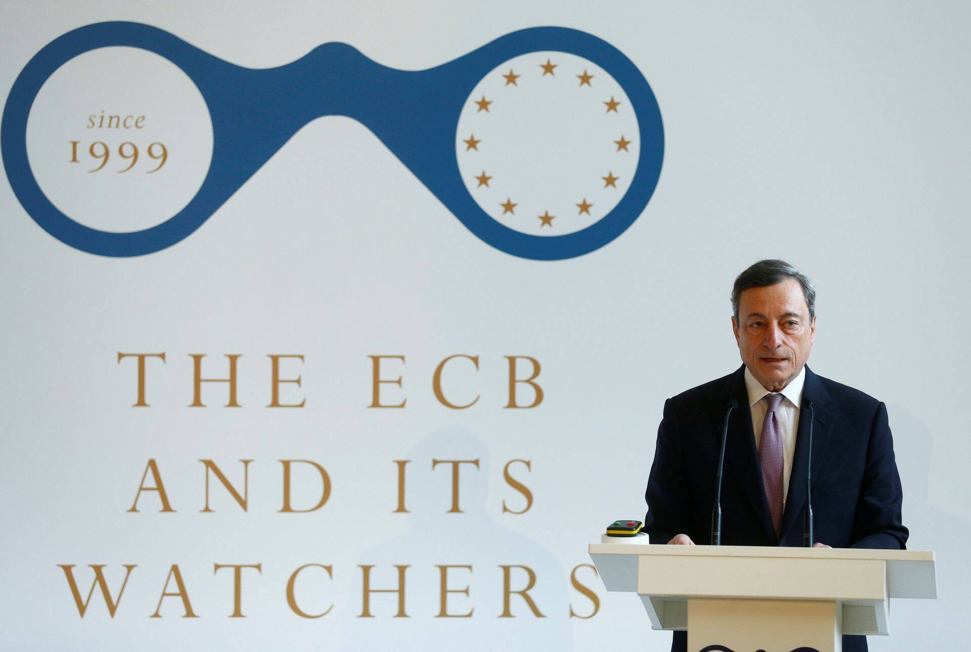 Mario Draghi Frankfurdis