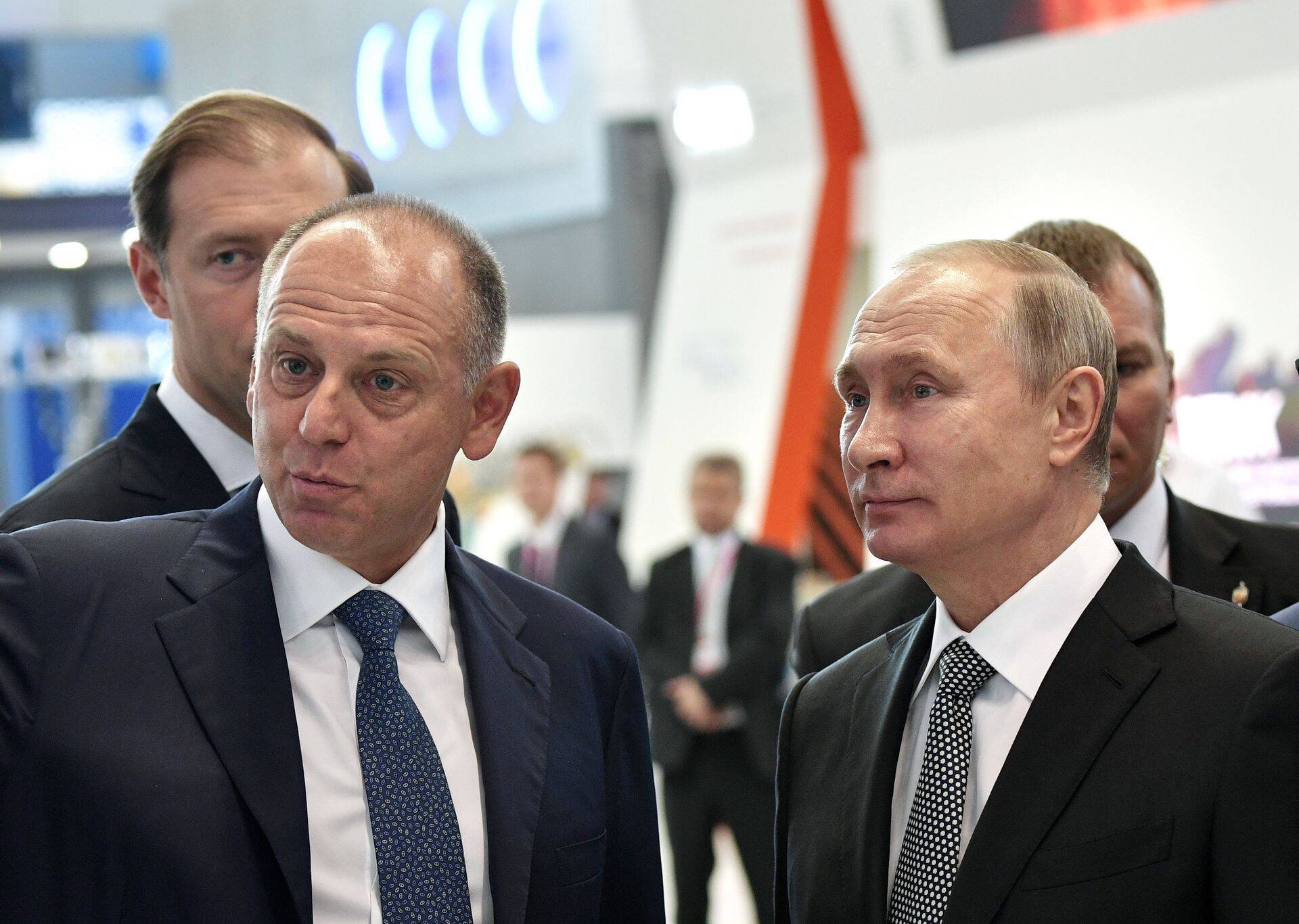 TMK suuromanik Dmitri Pumpjanski Venemaa presidendi Vladimir Putiniga.