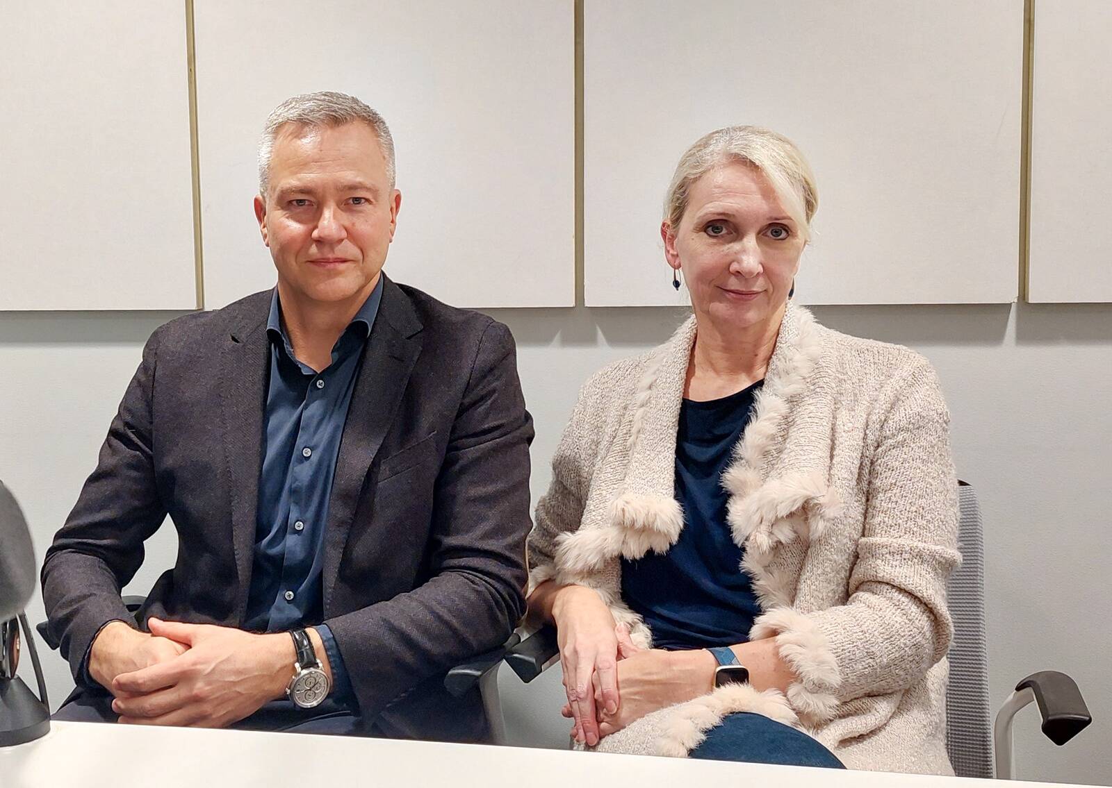 Janek Kalvi ja Virve Jõgeva.