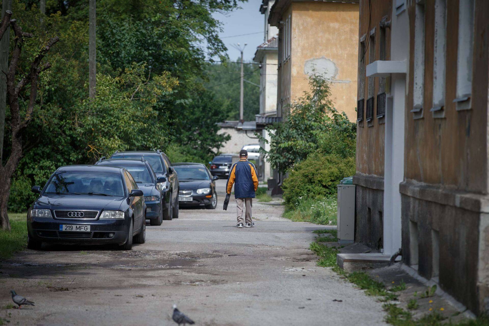 Парковка в спальных районах
