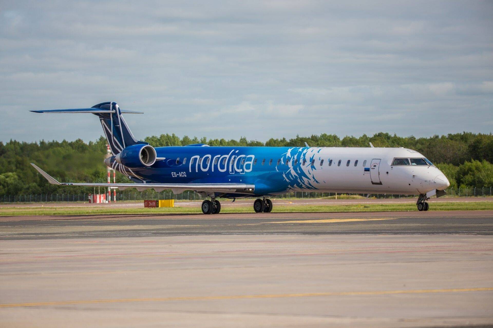 Nordica lennuk Bombardier CRJ900
