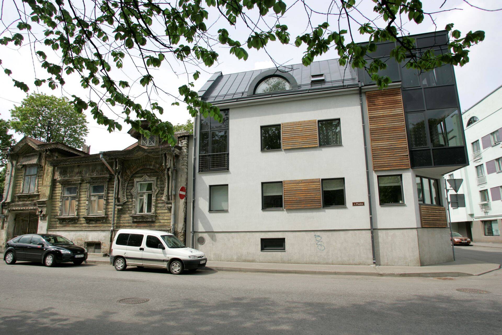 Улица Поска в Кадриорге.