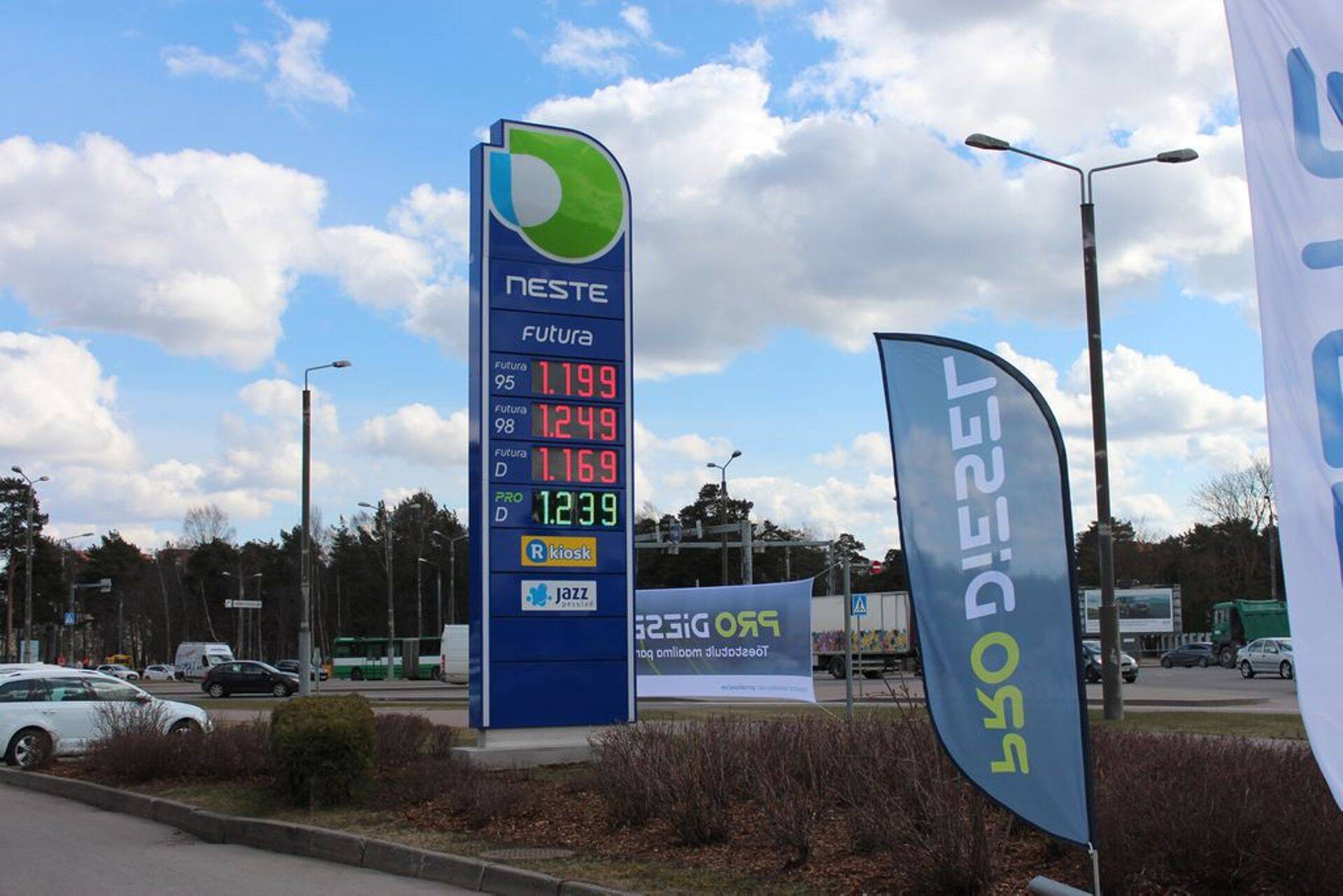 Eesti transpordisektori konkurentsivõime on tänu aktsiisitõusule kukkunud.