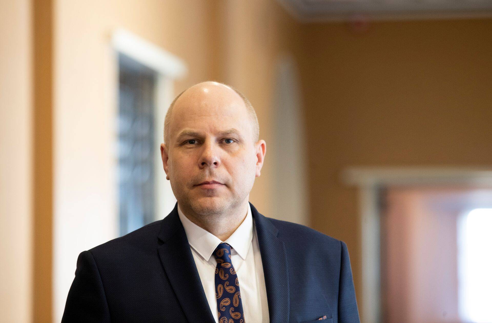 Väliskaubandus- ja infotehnoloogiaminister Raul Siem.