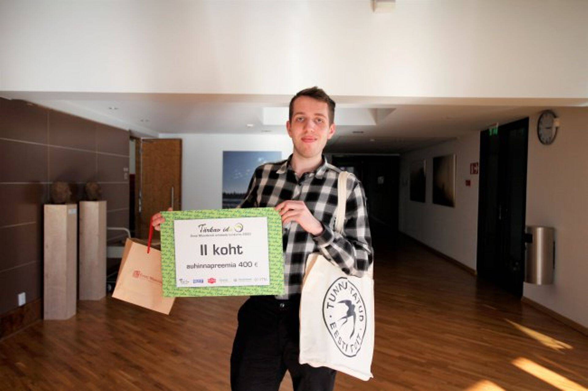 eise koha sai tehnikainstituudi tudeng Magnus Otsa.