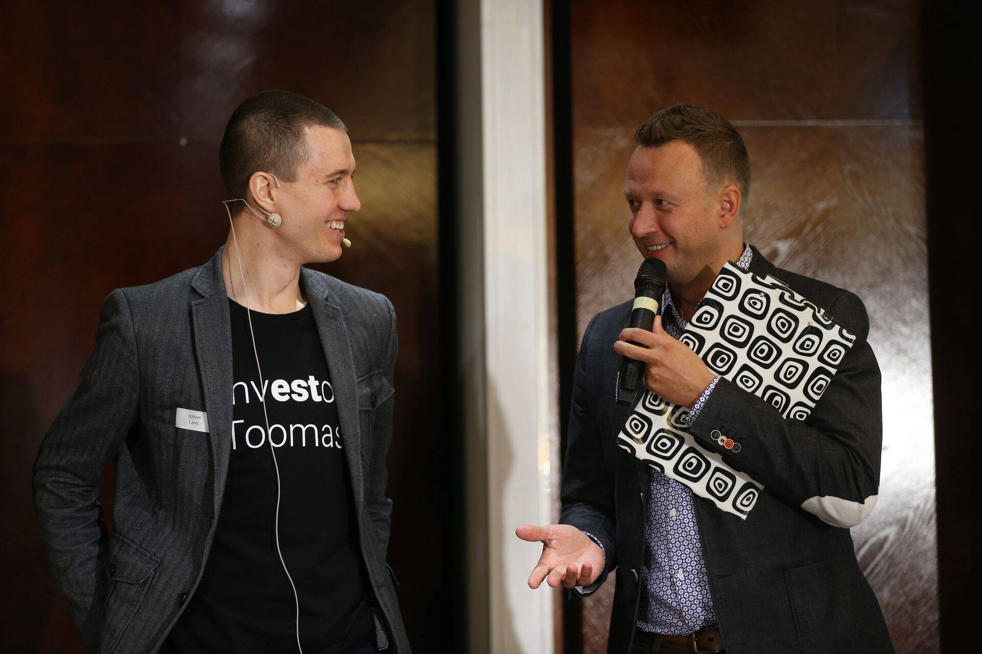 Marko Reikop juhtis Äripäeva investor Toomase konverentsi.