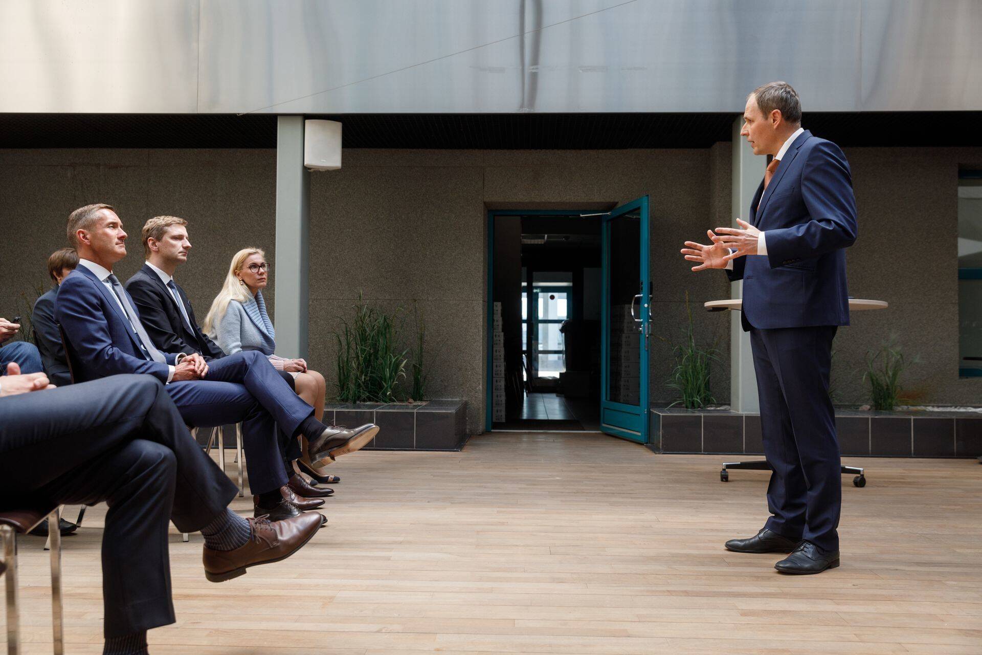 Руководитель Таллиннского порта Валдо Кальм