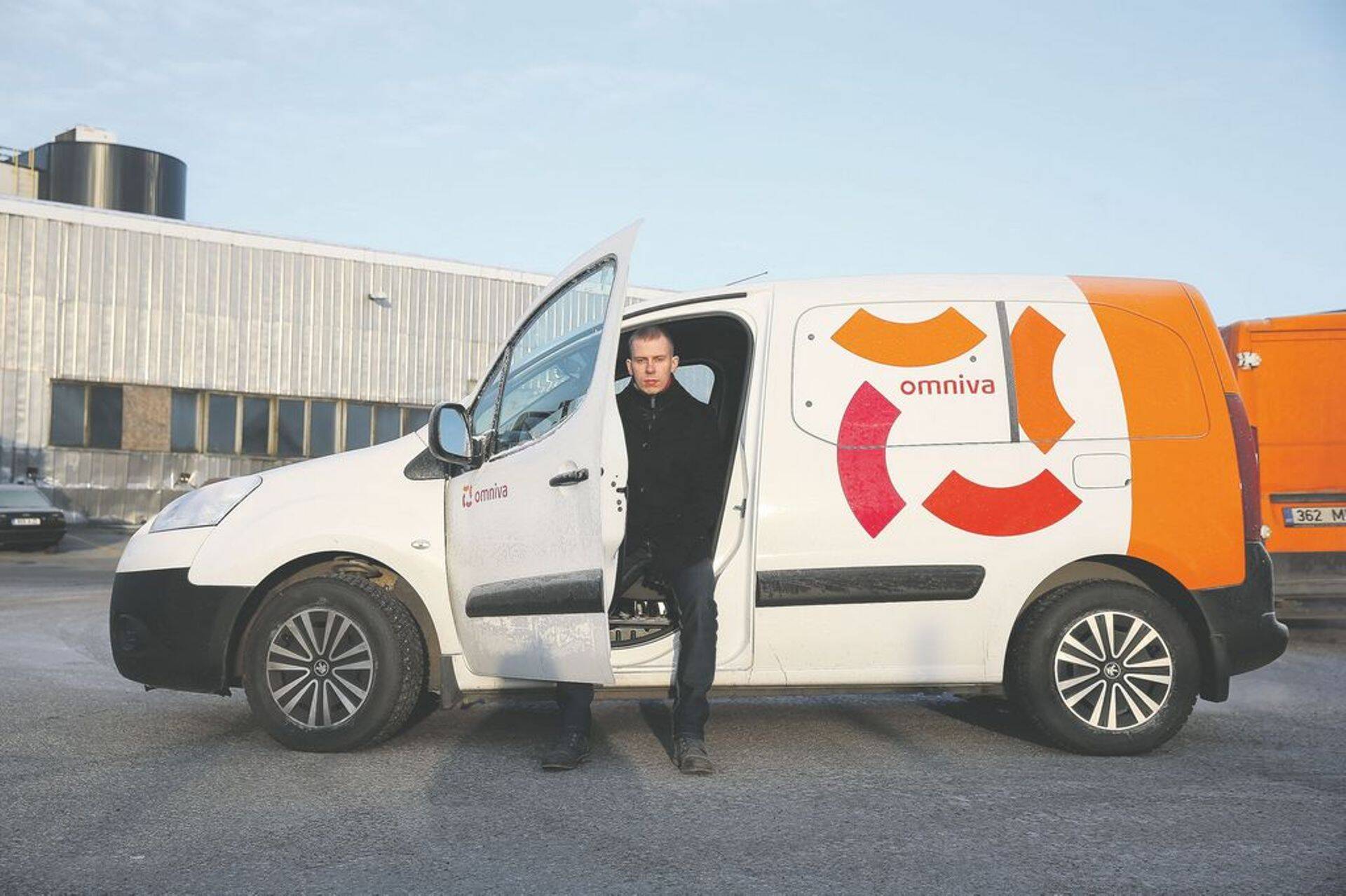 Omniva autoparki haldav Marten Seepter.