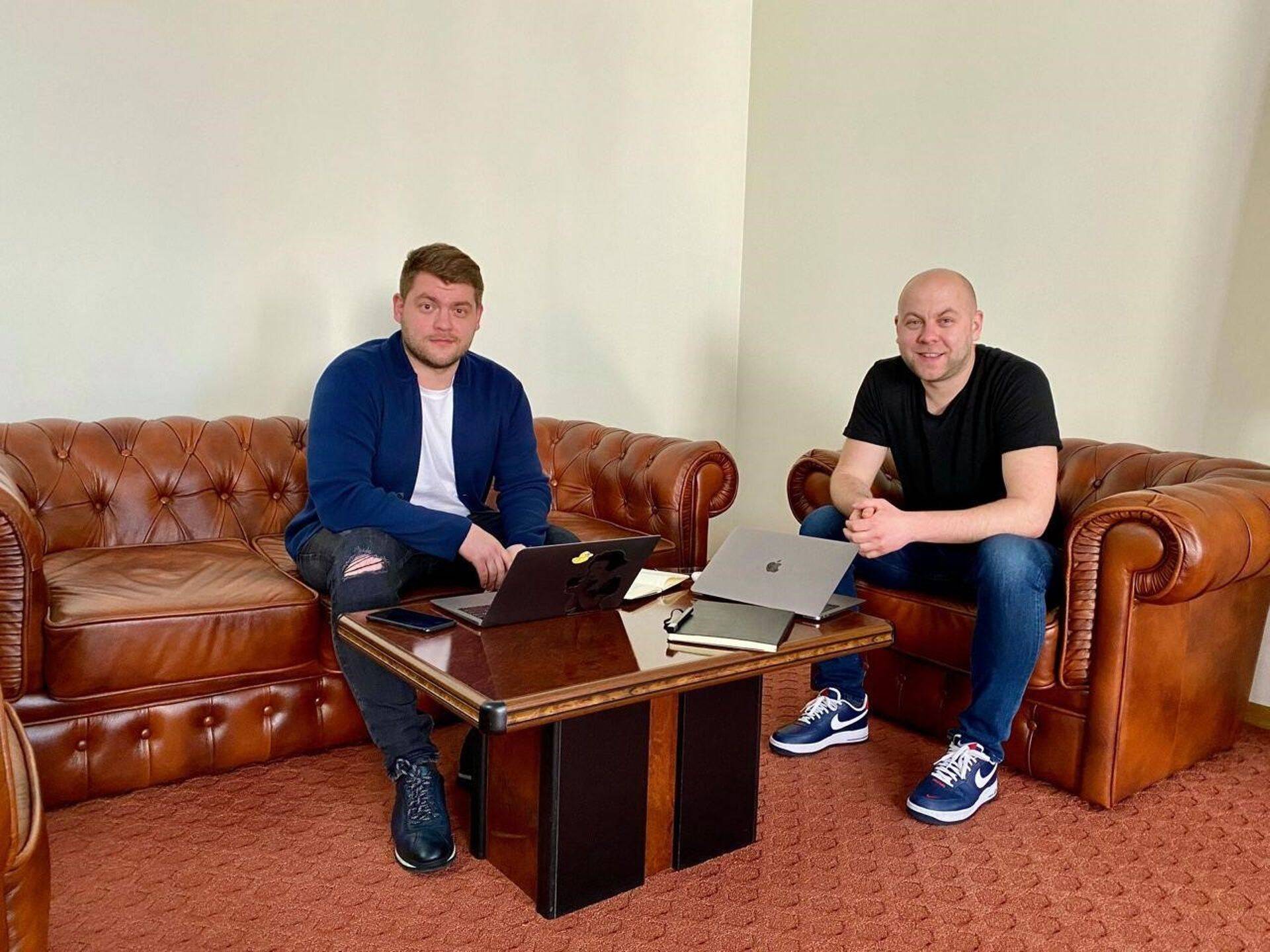 Сооснователи NextTrade и MegaWatt - Александр (слева) и Константин (справа) Башкаленко