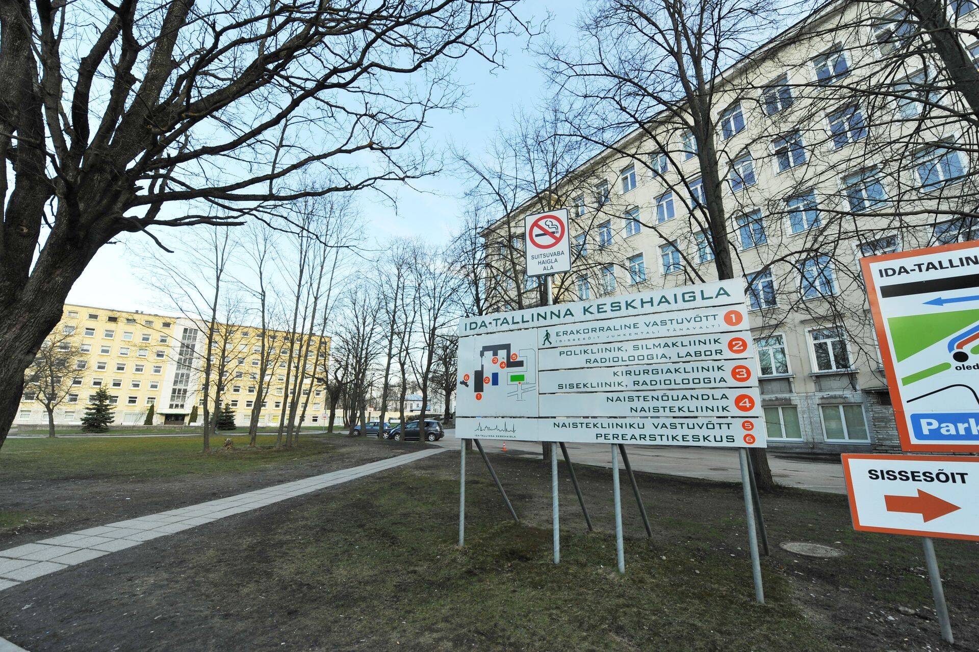 Ida-Tallinna Keskhaigla hooned.
