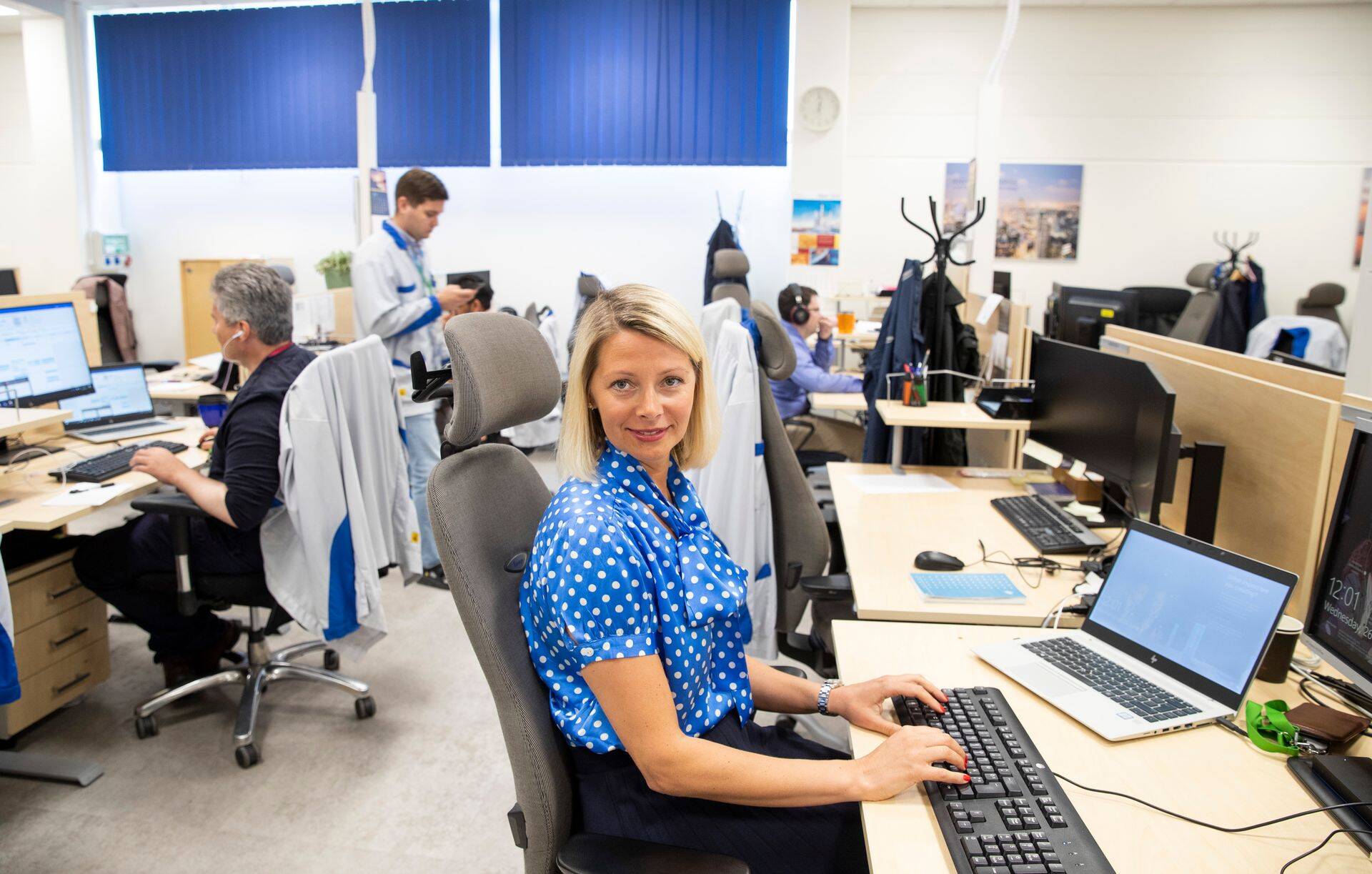 Ericsson Eesti personalijuht Katri Jürine on uhke, et töötajate rahuloluindeks on viimase nelja aasta jooksul neli punkti kasvanud.