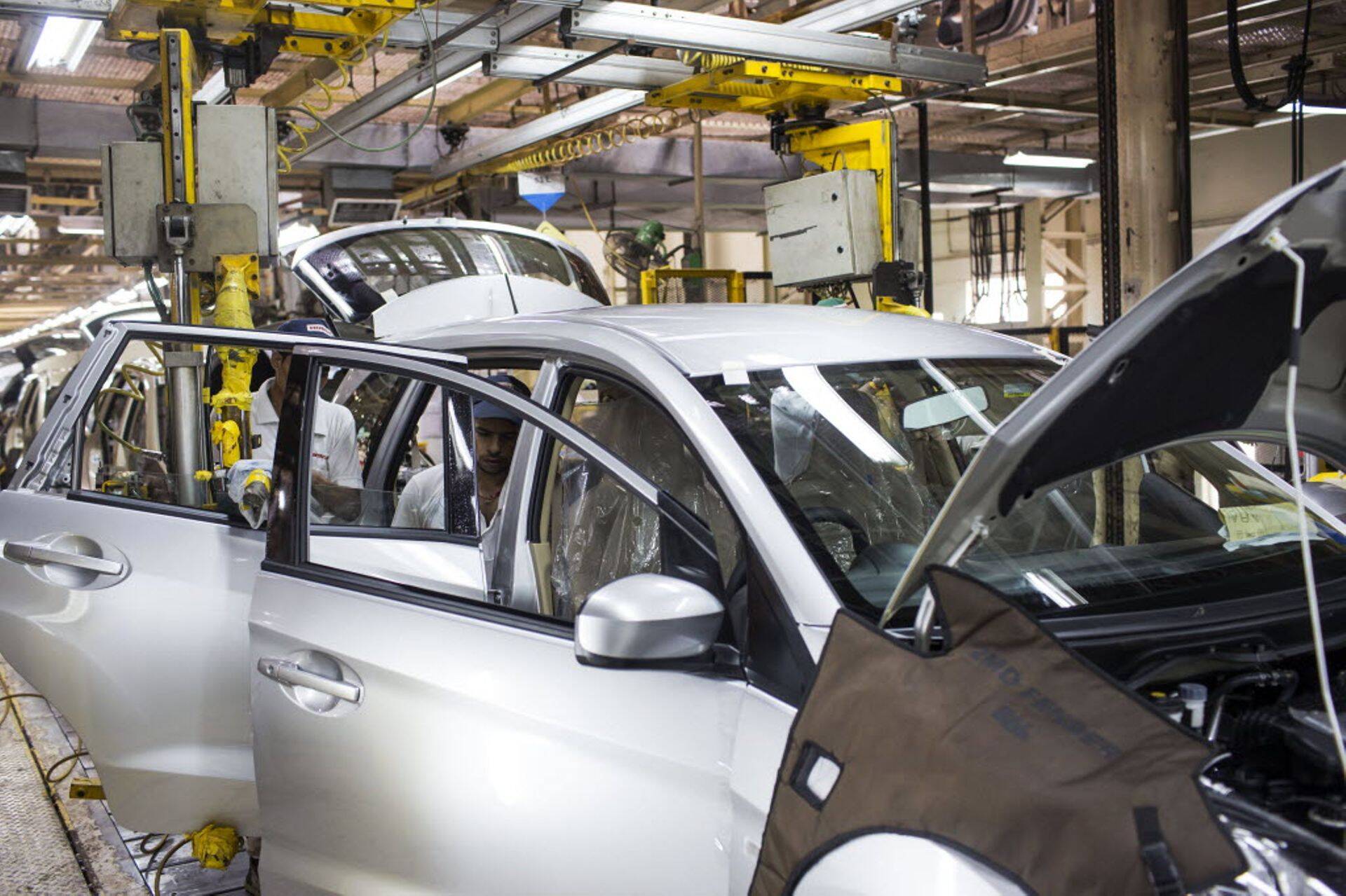 Honda tehas Indias.