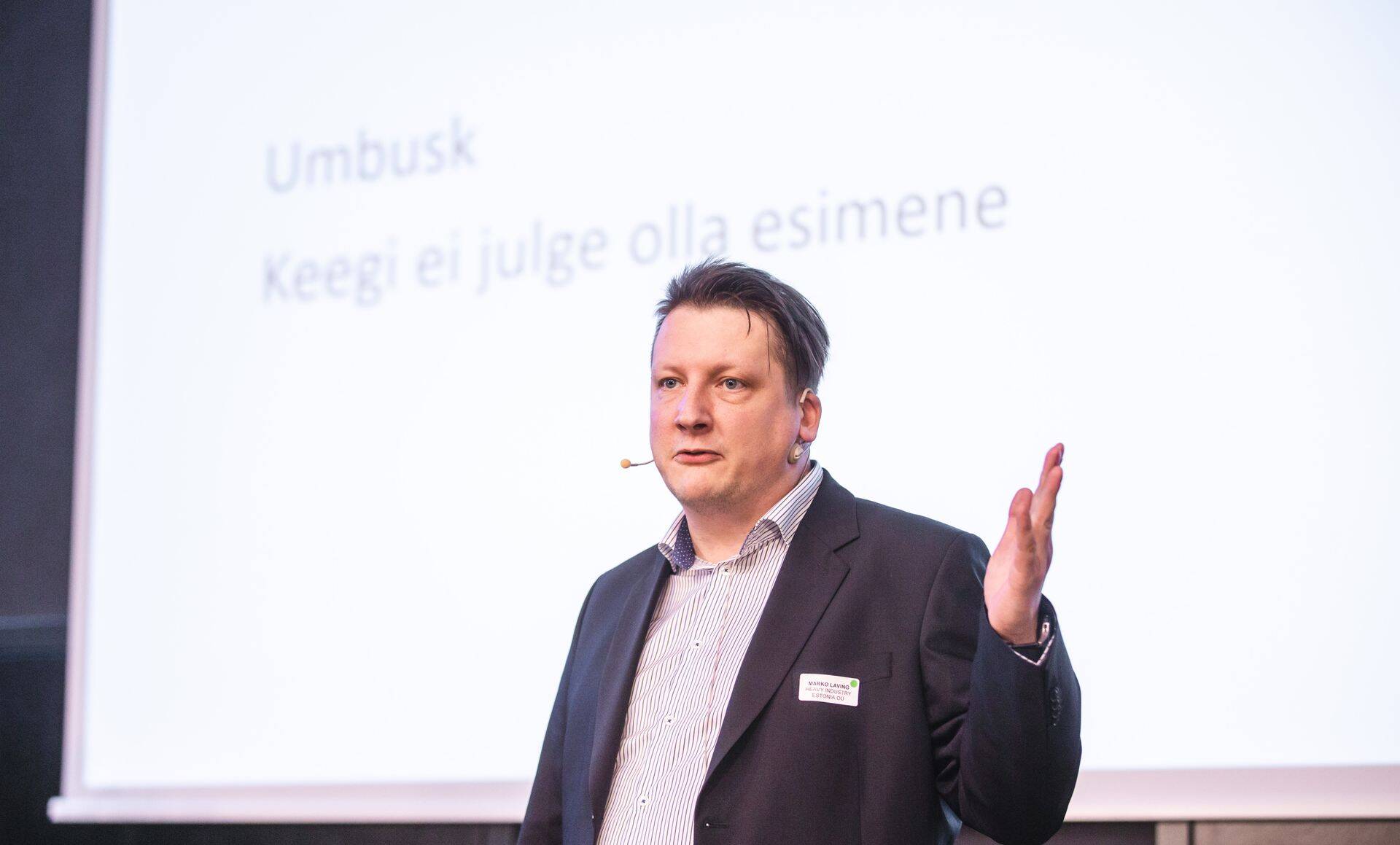 Heavy Industry Estonia OÜ juht Marko Laving.