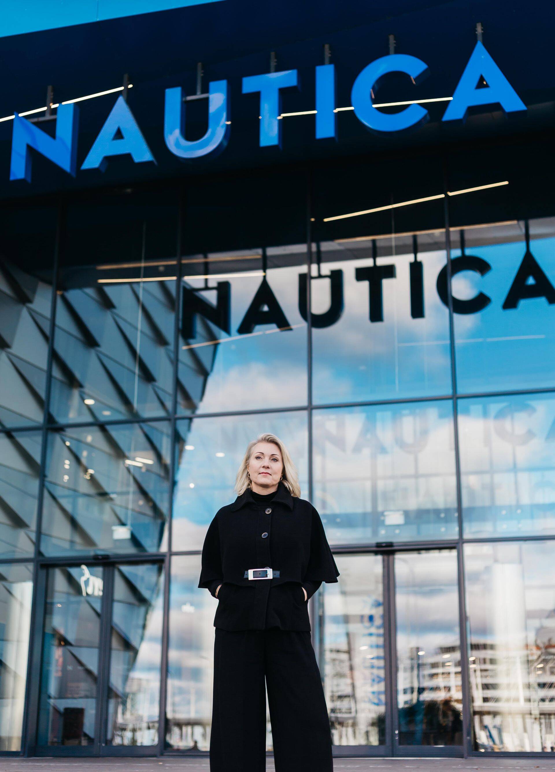 Nautica keskuse ja Lasnamäe Centrumi juht Teana Baskirtseva.