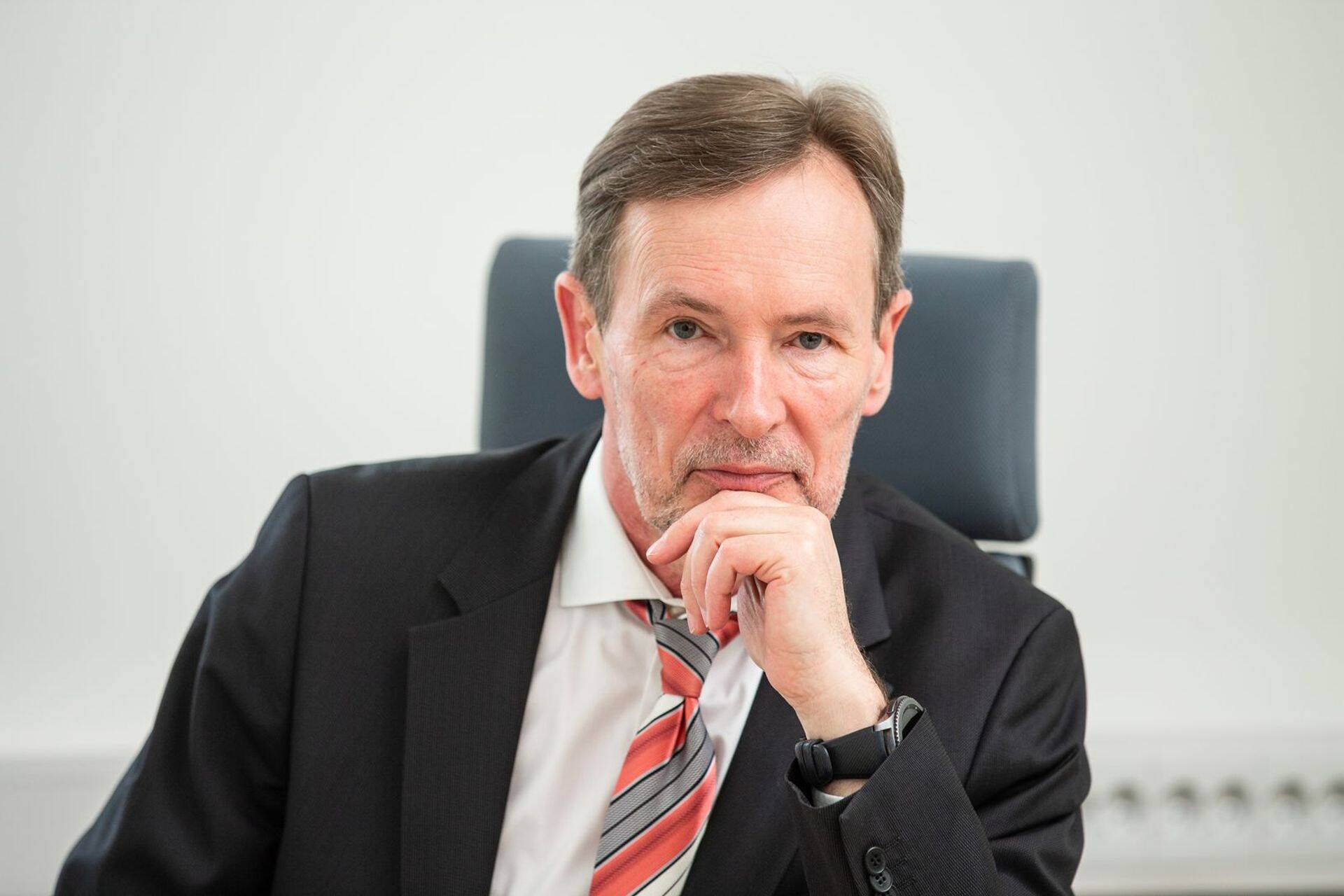 Rail Baltic Estonia juht Tõnu Grünberg. Foto: Raul Mee