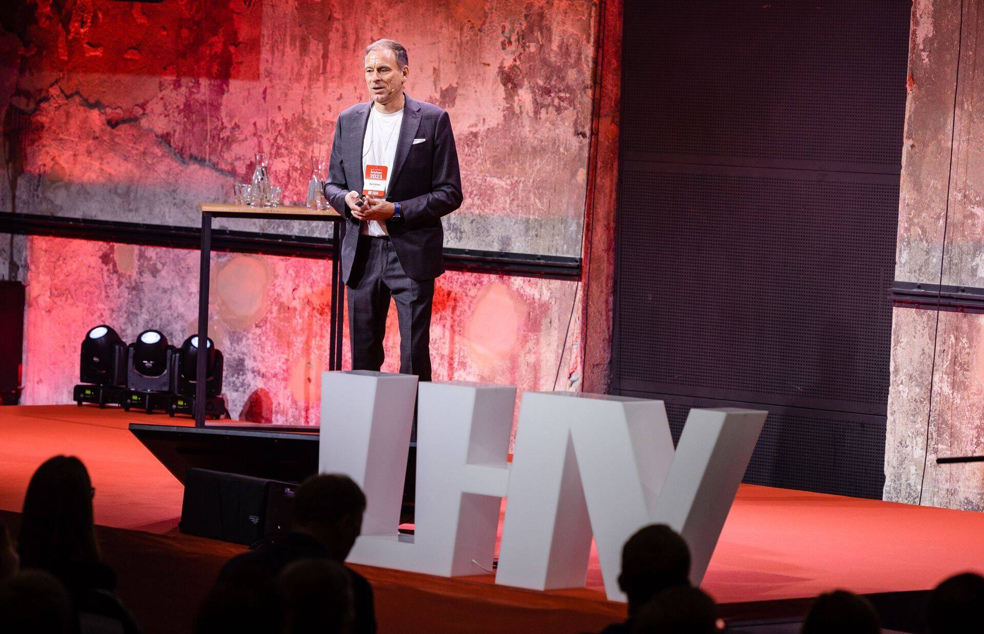 Основатель и совладелец LHV Райн Лыхмус на конференции Äriplaan.