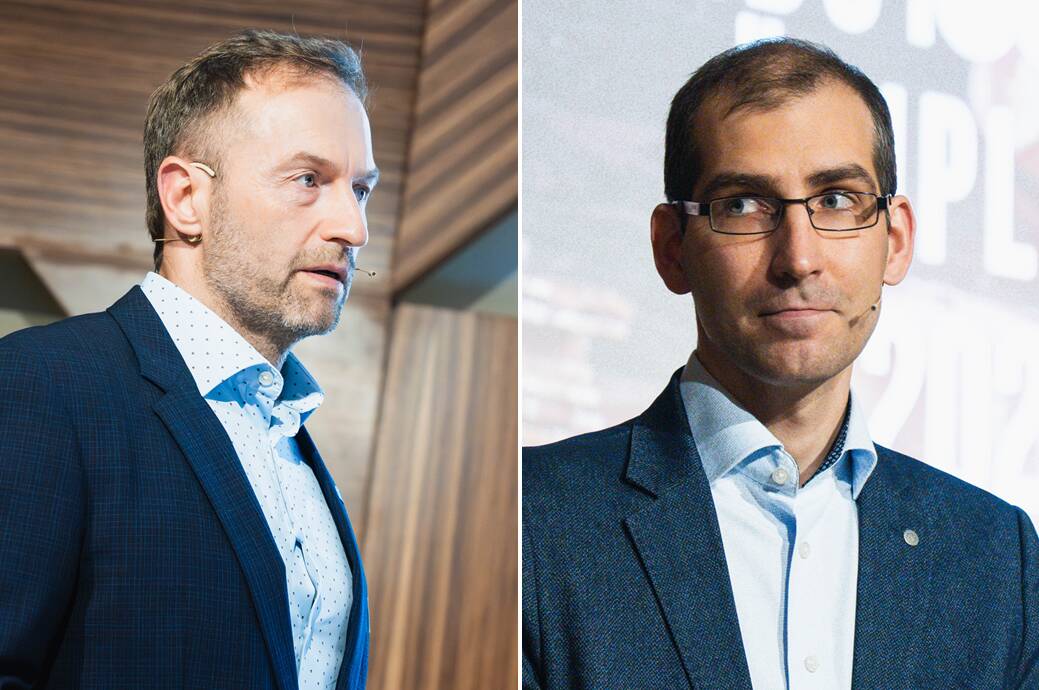 Andres Kase ja Karl Õkva.