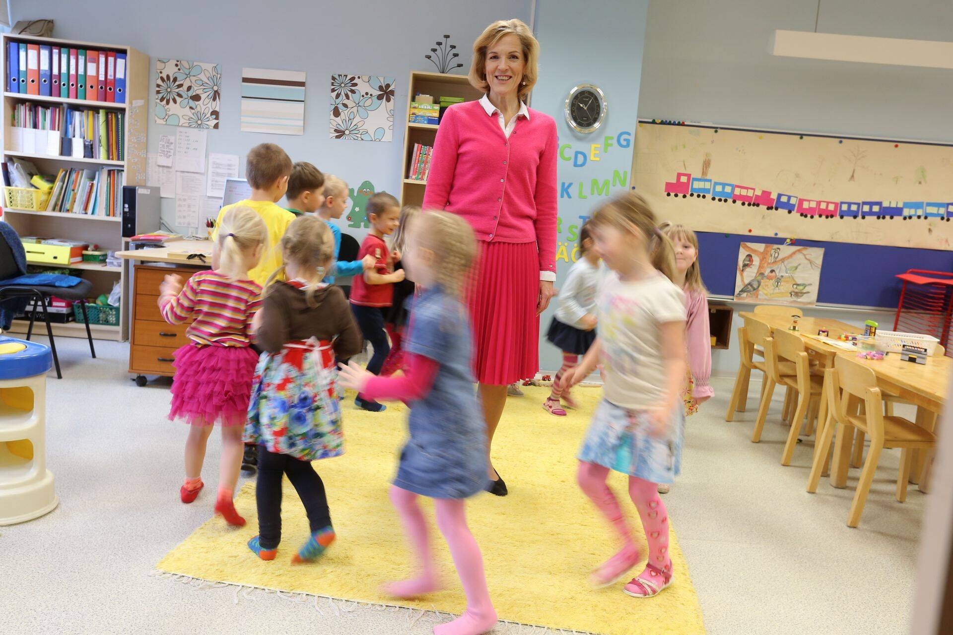 Minister Kaia Iva töötas vahepeal Türi lasteaia direktori kohusetäitjana.