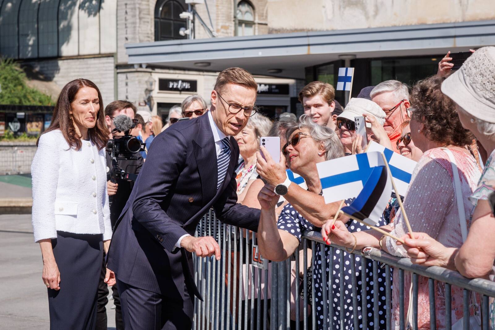 Soome president Alexander Stubb Eestis visiidil.