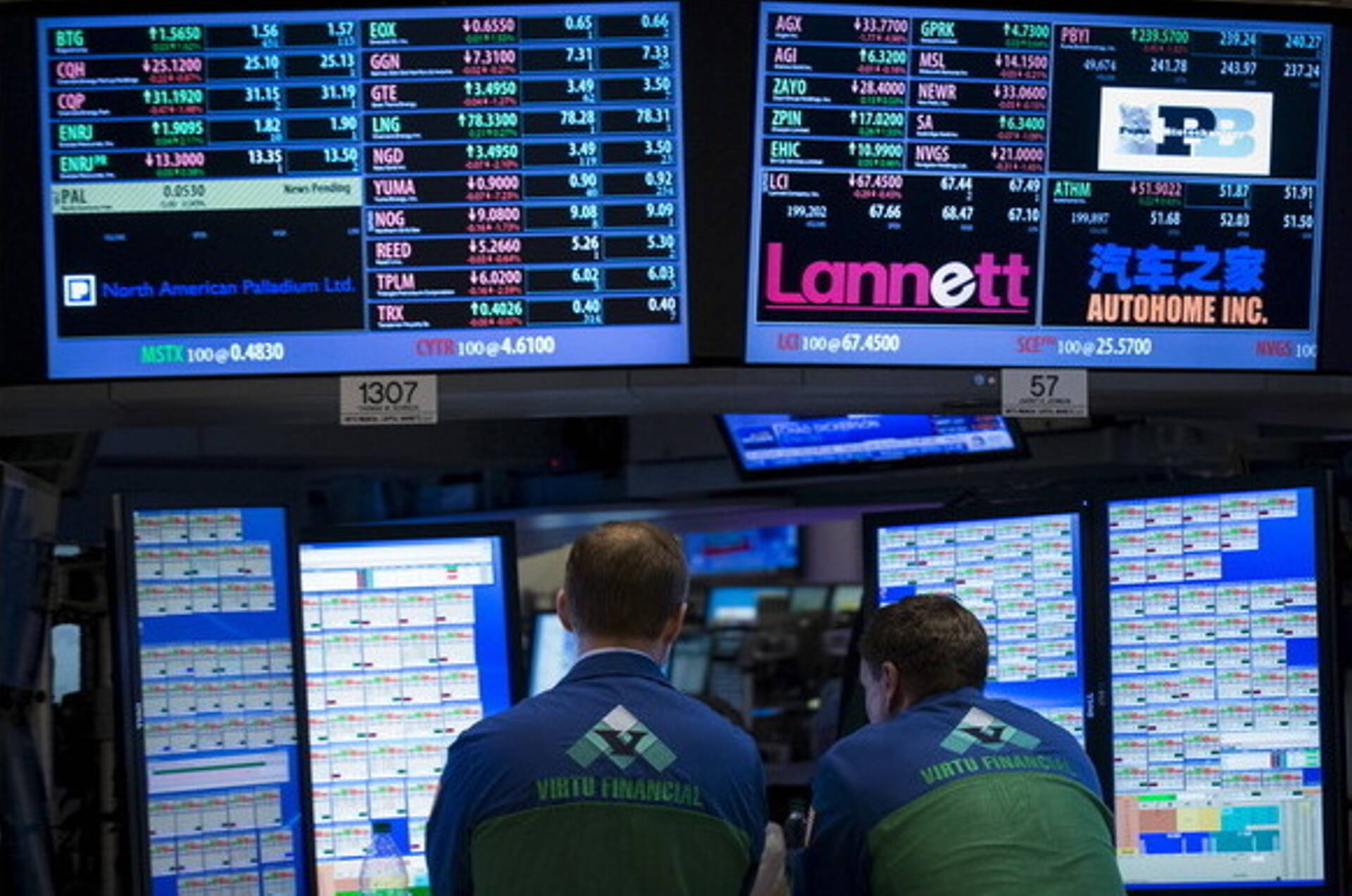 Virtu Financiali kauplejad.