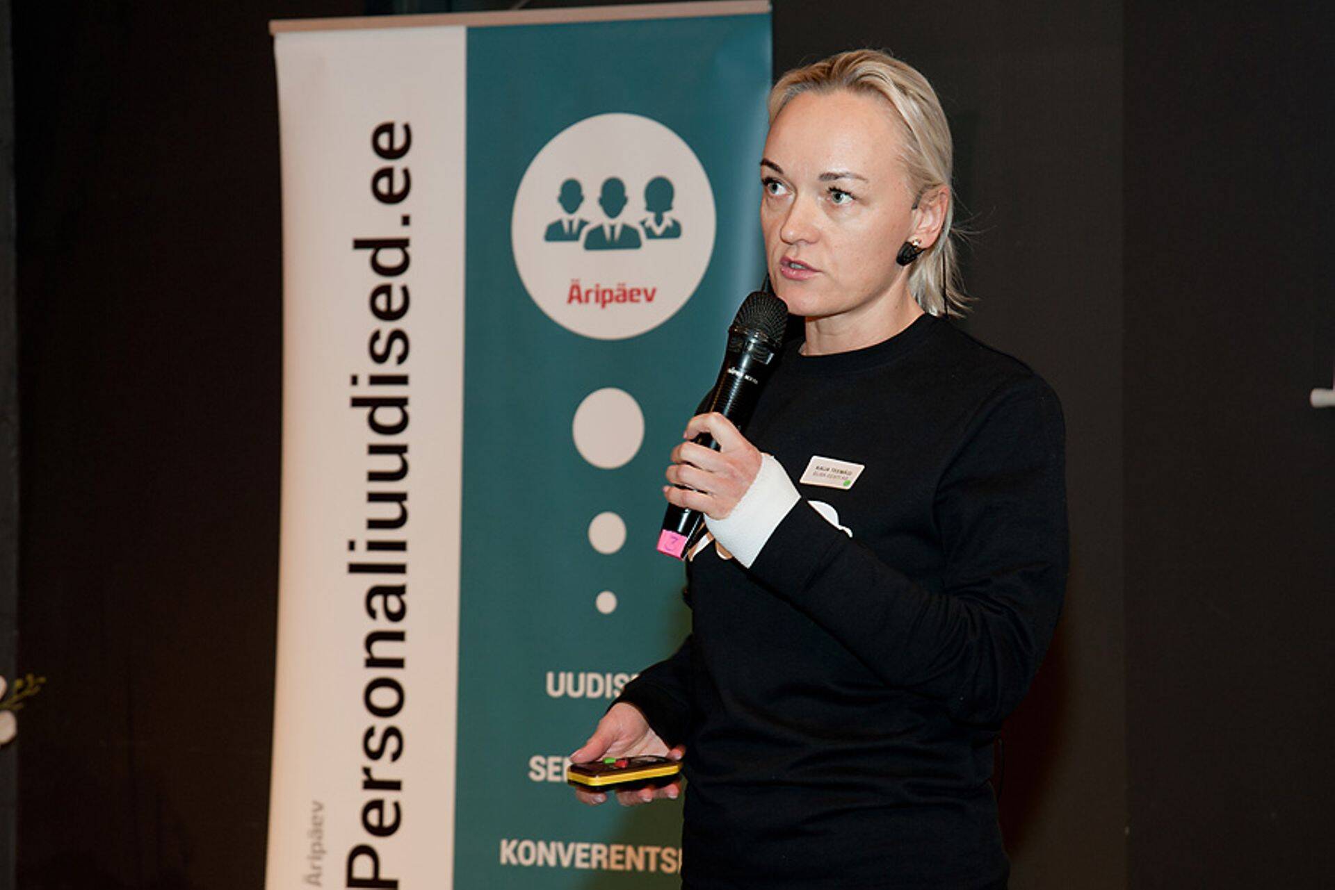 Elisa personalivaldkonna juht Kaija Teemägi.