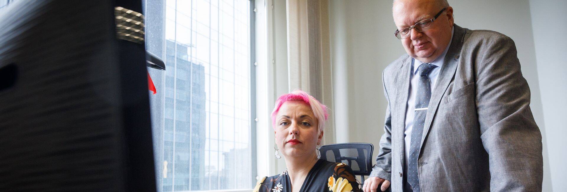 Kohtutäiturite ja pankrotihalduride koja kantsler Kristi Hunt ja esimees Mati Kadak ei ole rahul vigase tööriistaga.