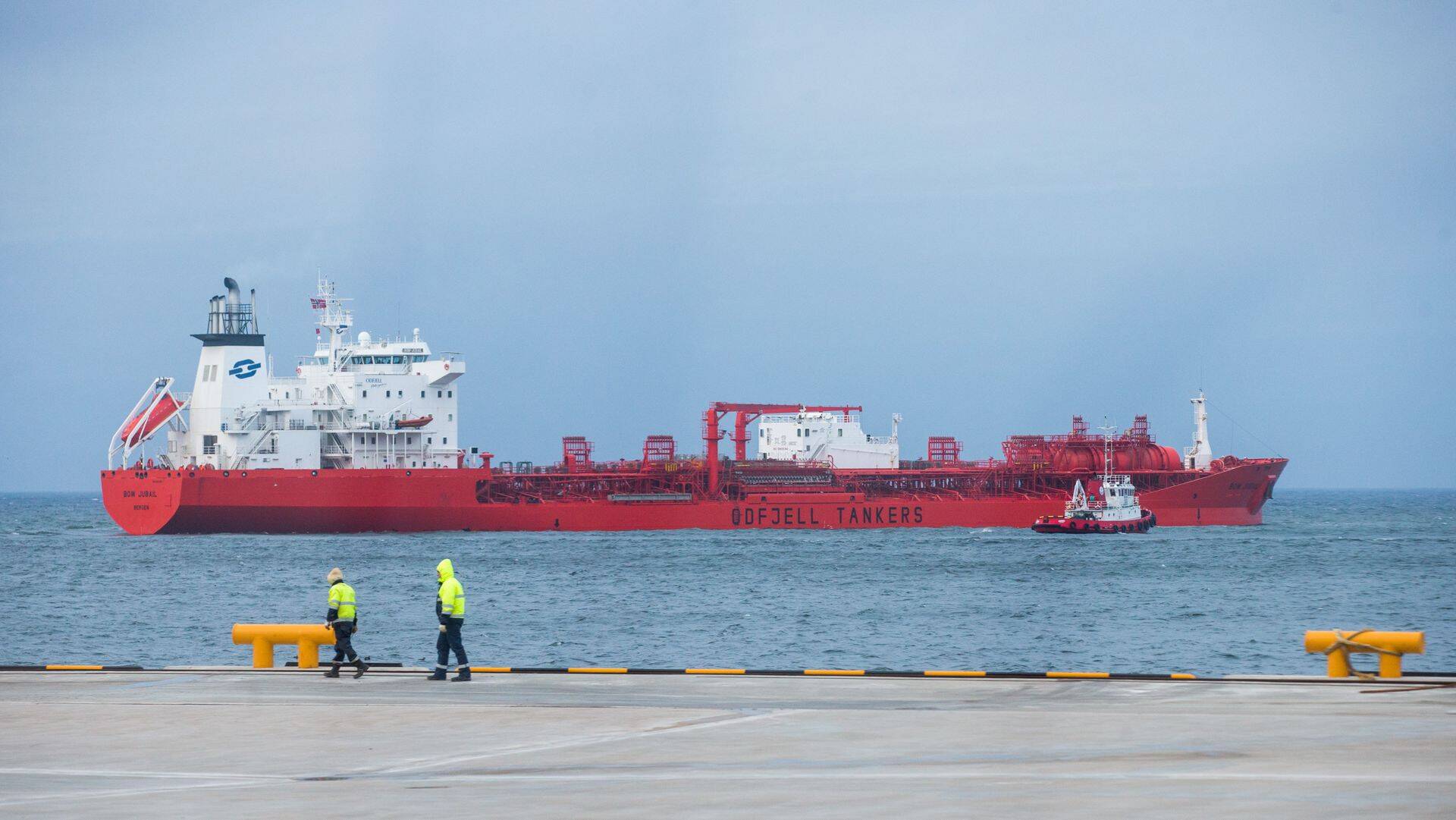 Силламяэский порт. Иллюстративное фото.