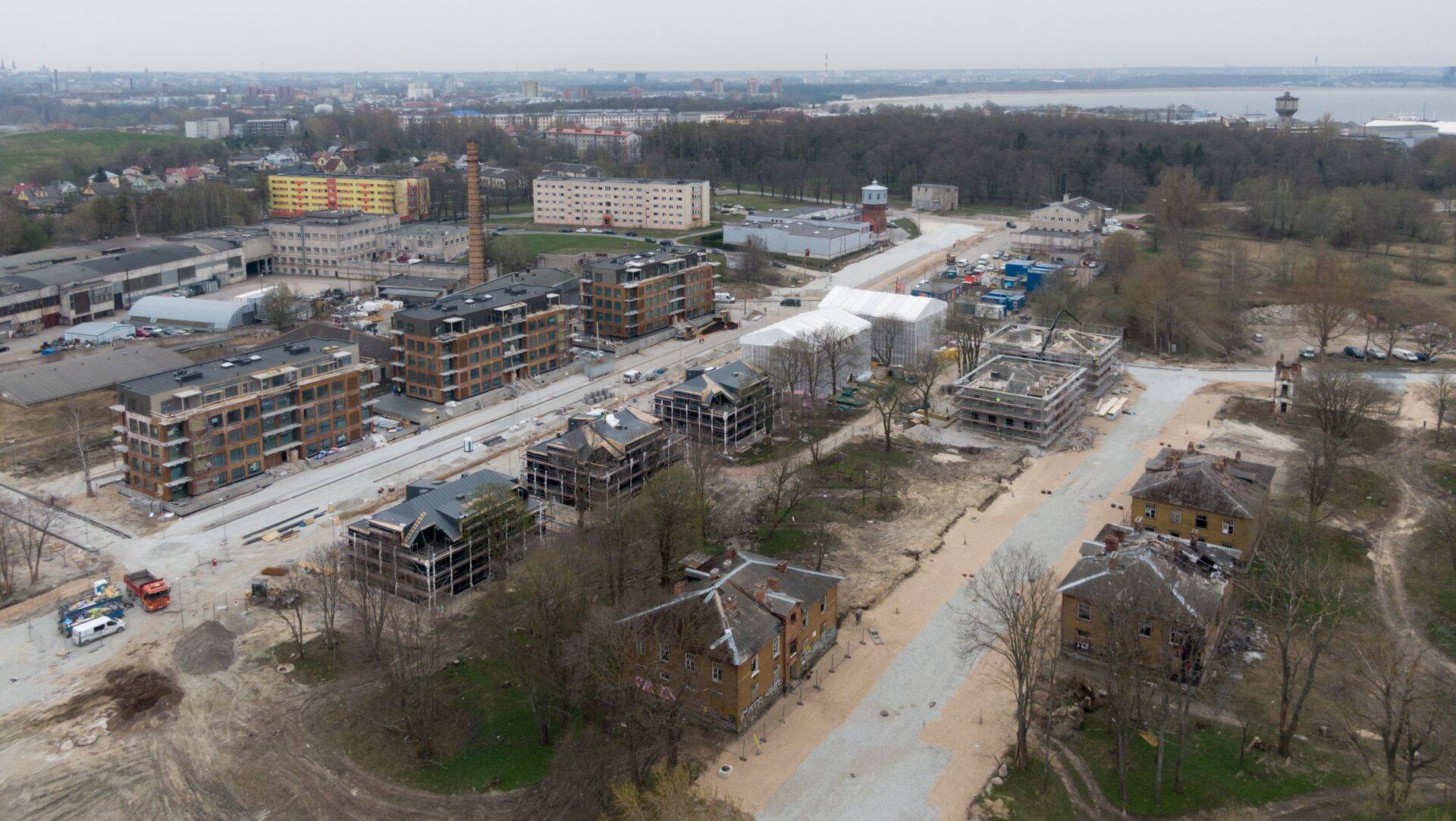 Kopli liinide alumise kolonii majad on peagi valmis