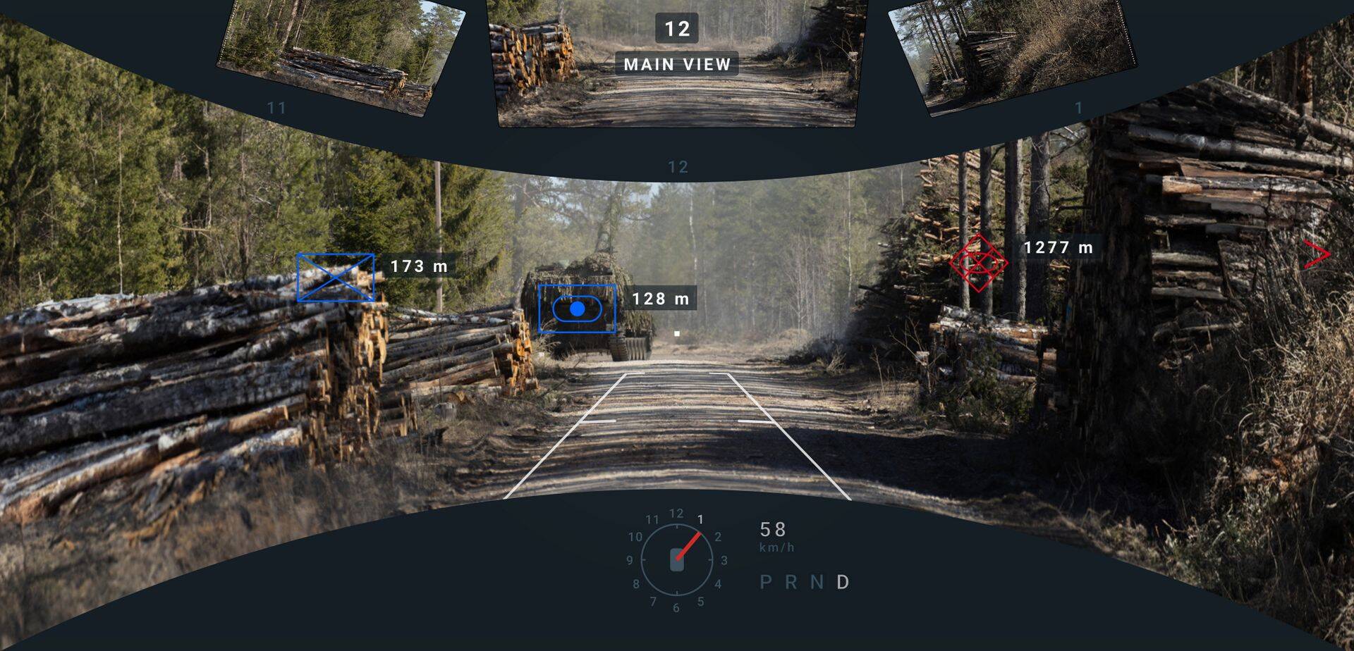 Vegvisiri lahendus ühendab ühte süsteemi kogu soomuki vaatlus- ja tuvastusvahendid, andes kokku 360-kraadise ülevaate toimuvast.