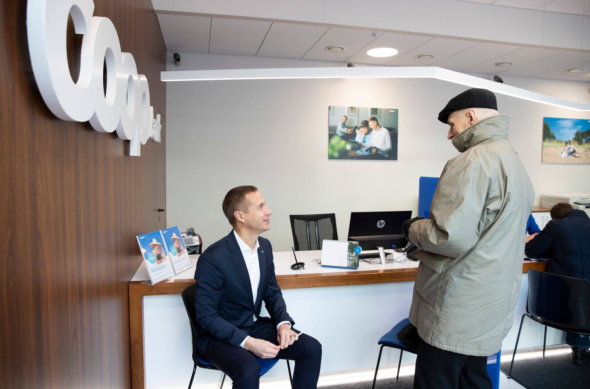 Coop Panga juhatuse esimees Margus Rink (vasakul) loodab, et ettevõte suudab börsile minnes saavutada rahvaaktsia staatuse.