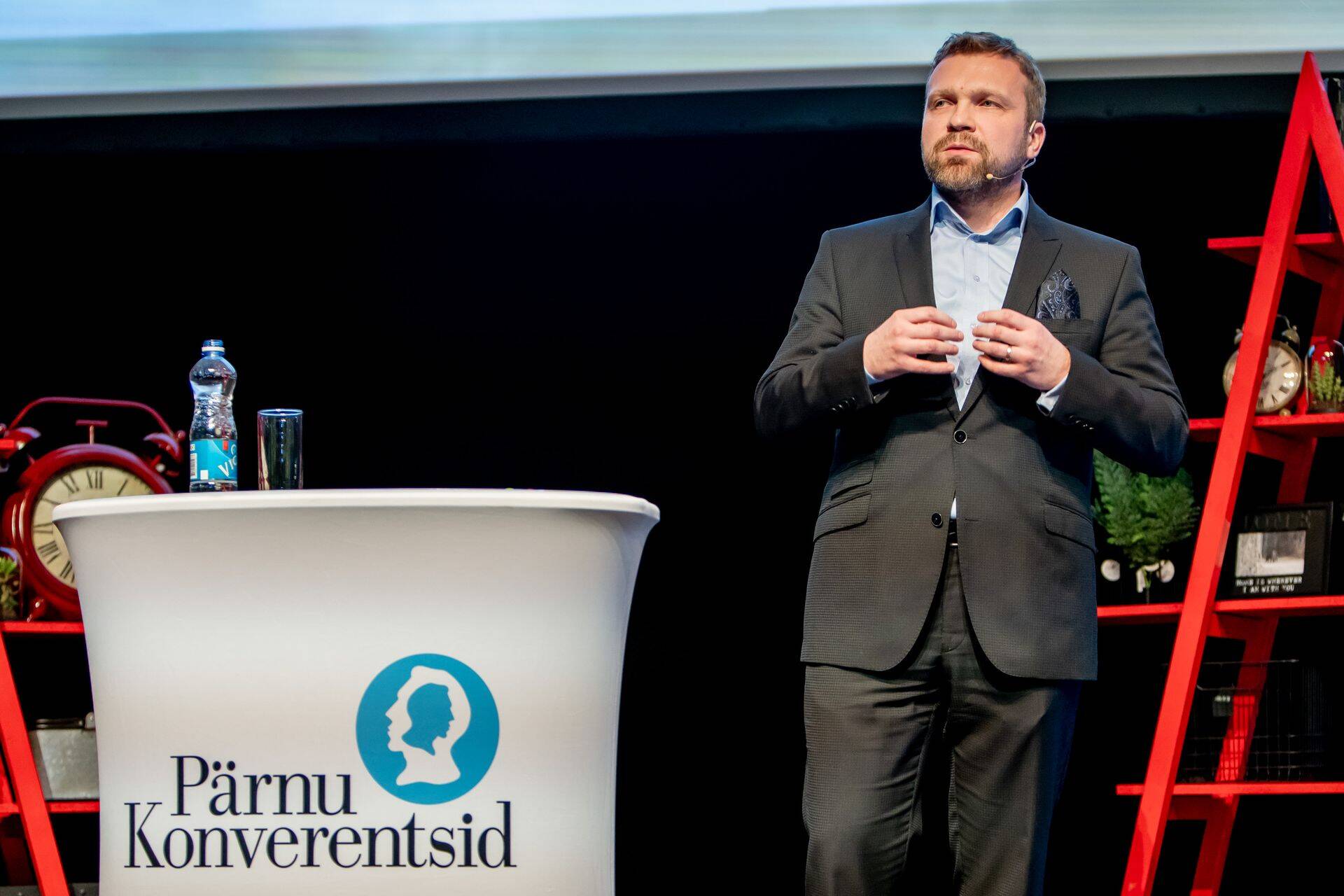 Deloitte Eesti auditi ja siseauditi osakonna juht Erki Usin Pärnu finantskonverentsil.