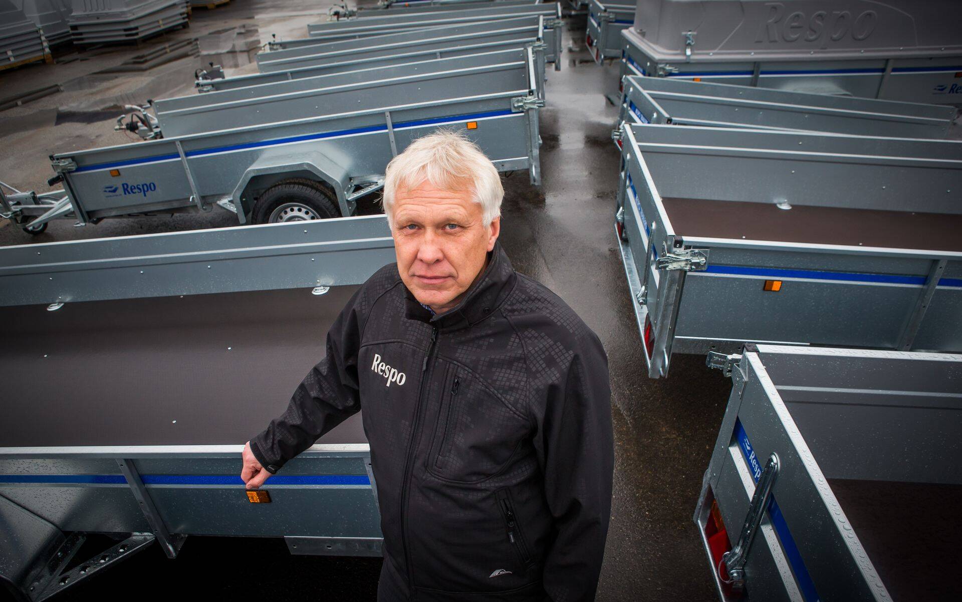 Respo Haagiste asutaja ja kaasomanik Ain Antons räägib hommikuprogrammis, mis toimub töötleva tööstuse sektoris.