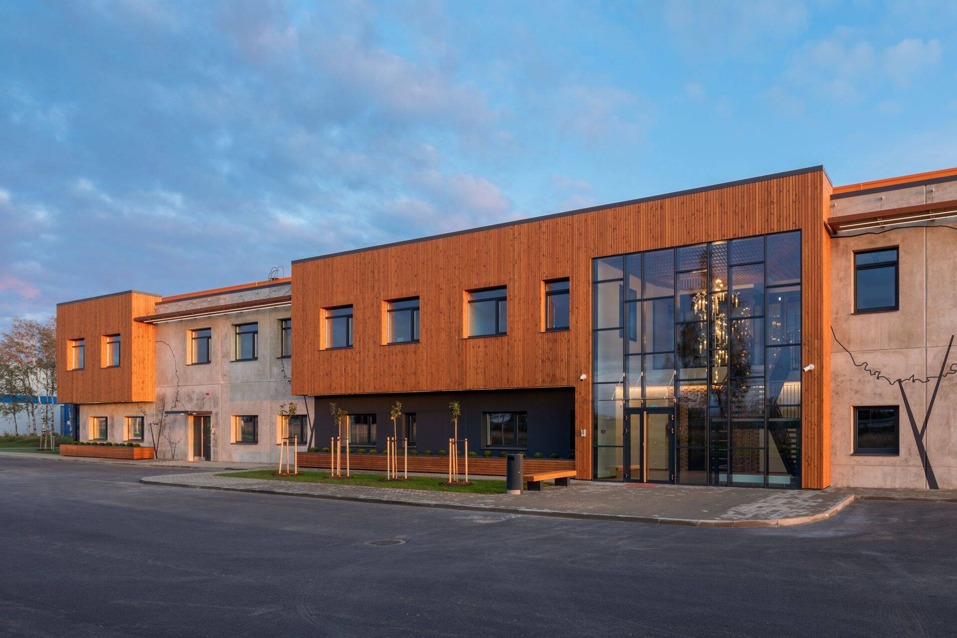 Module Tech tootmis- ja büroohoone
