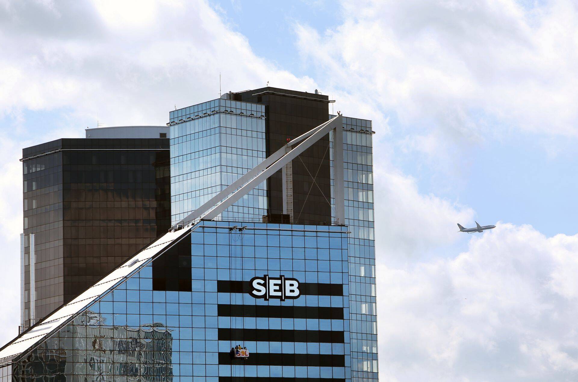 SEB panga peamaja Tallinnas.