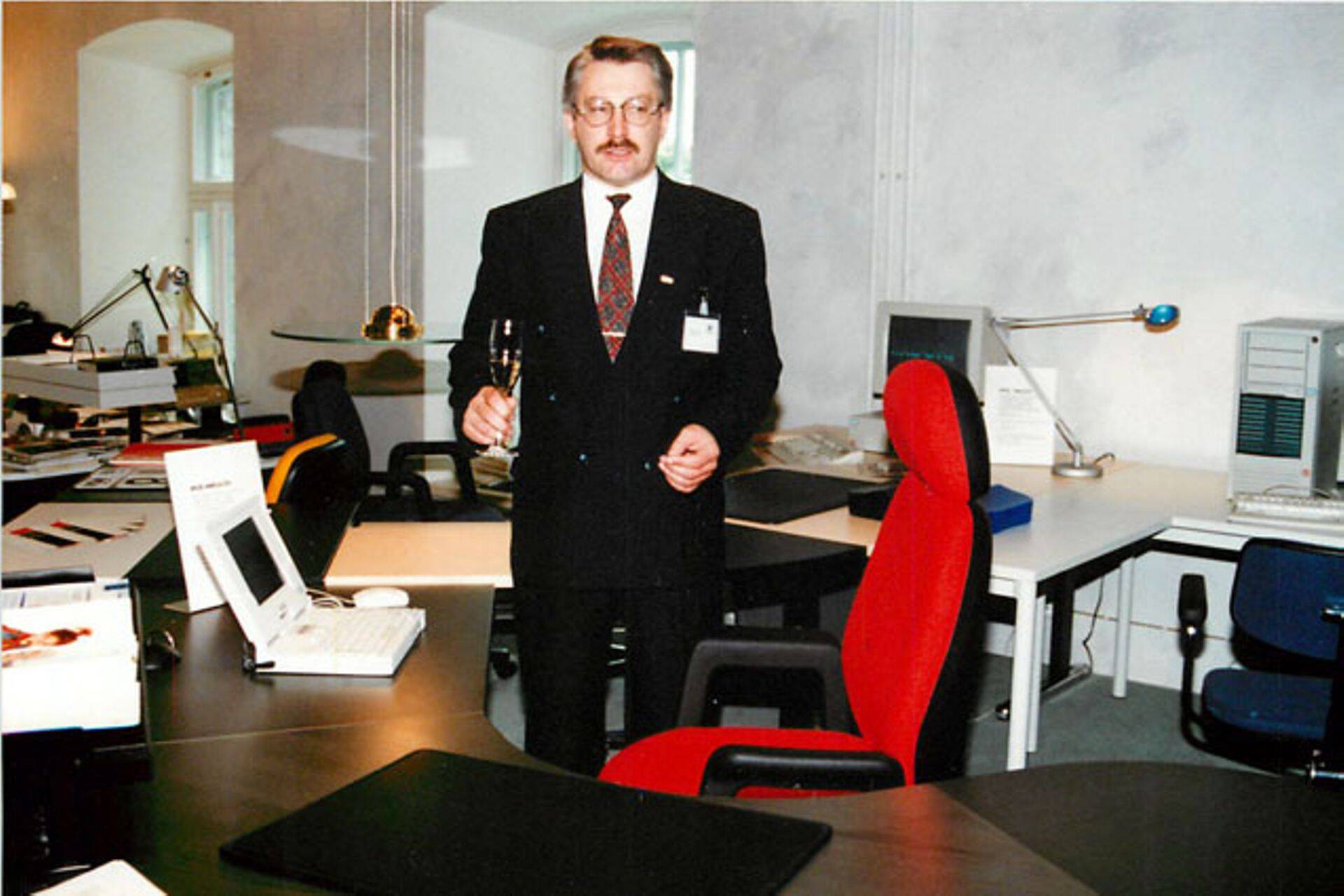 Urmas Kõlli 1990ndatel aastatel.
