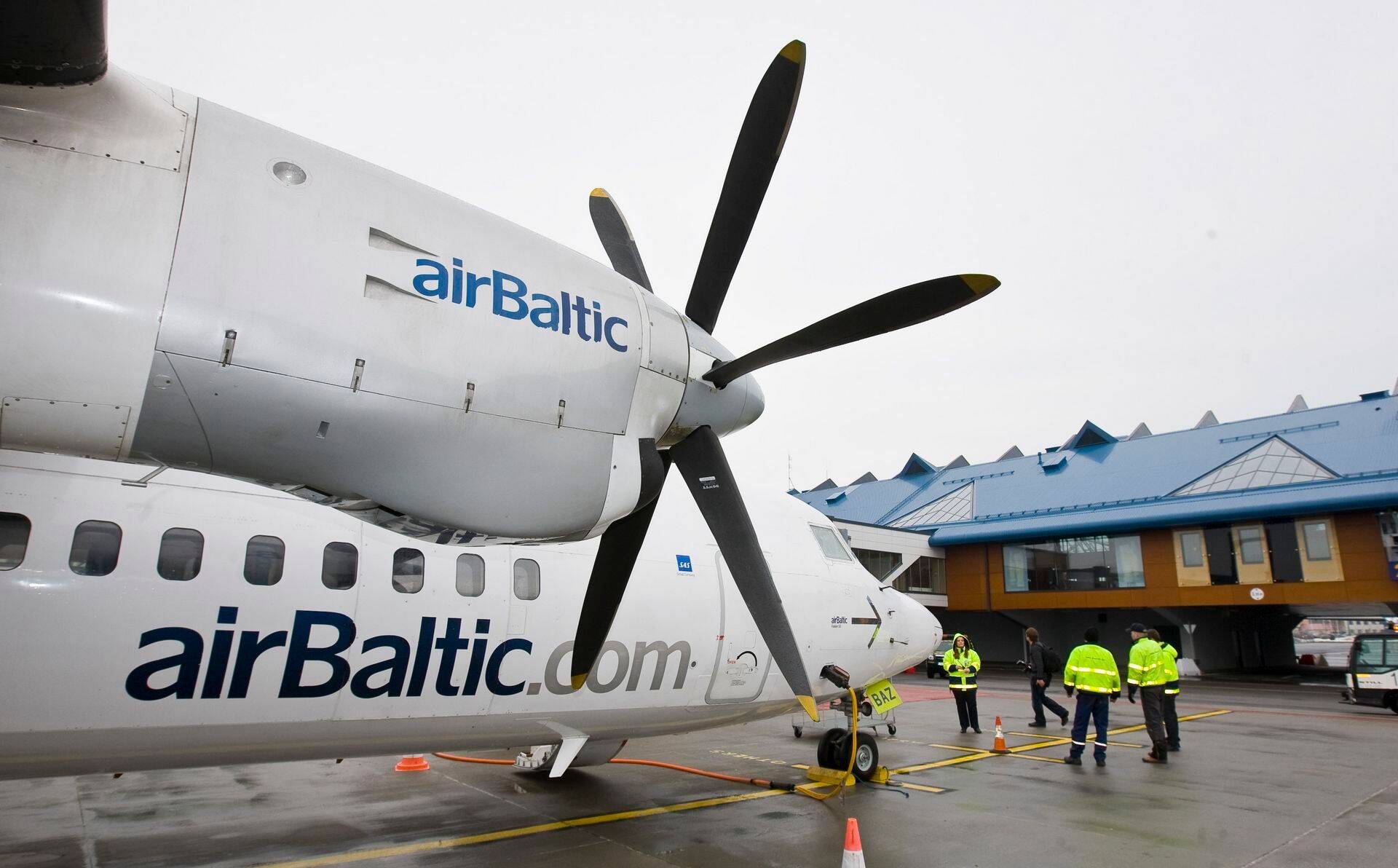 airBaltic on jätkuvalt turuliider Tallinna lennujaamas.