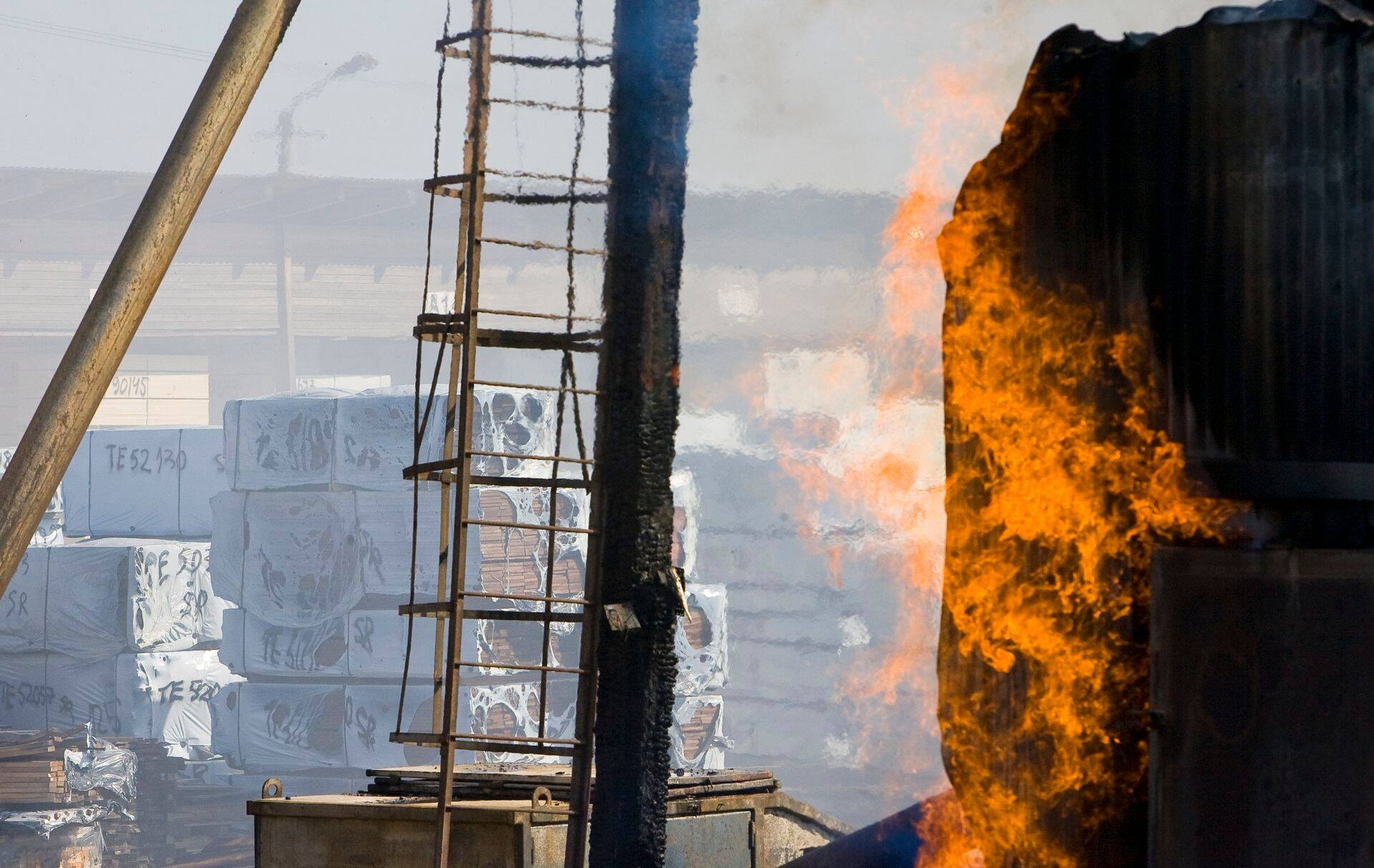 Viljandimaal põles lihatööstus (pilt on illustreeriv)