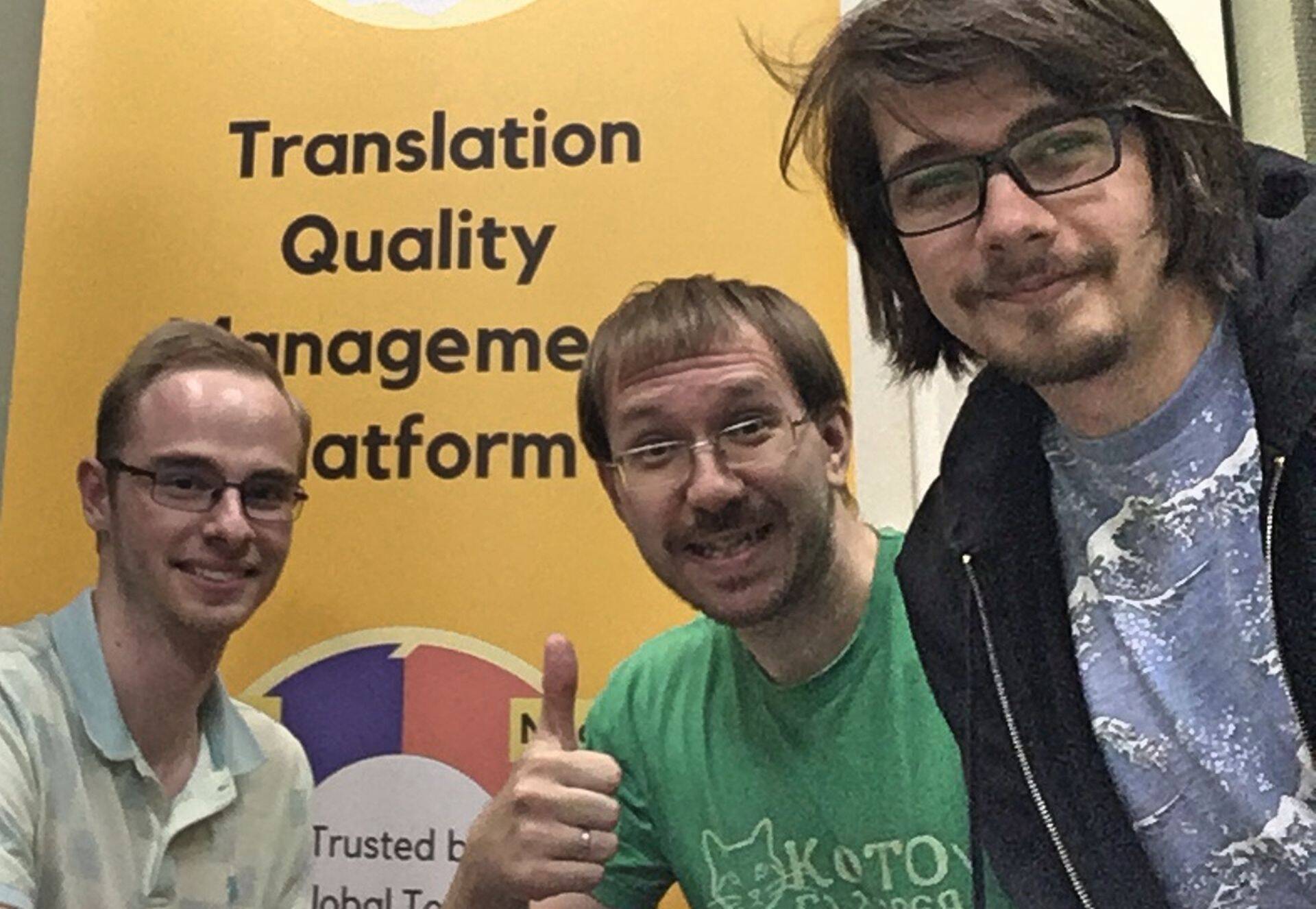 Команда стартапа ContentQuo (в центре - сооснователь компании Кирилл Соловьев)