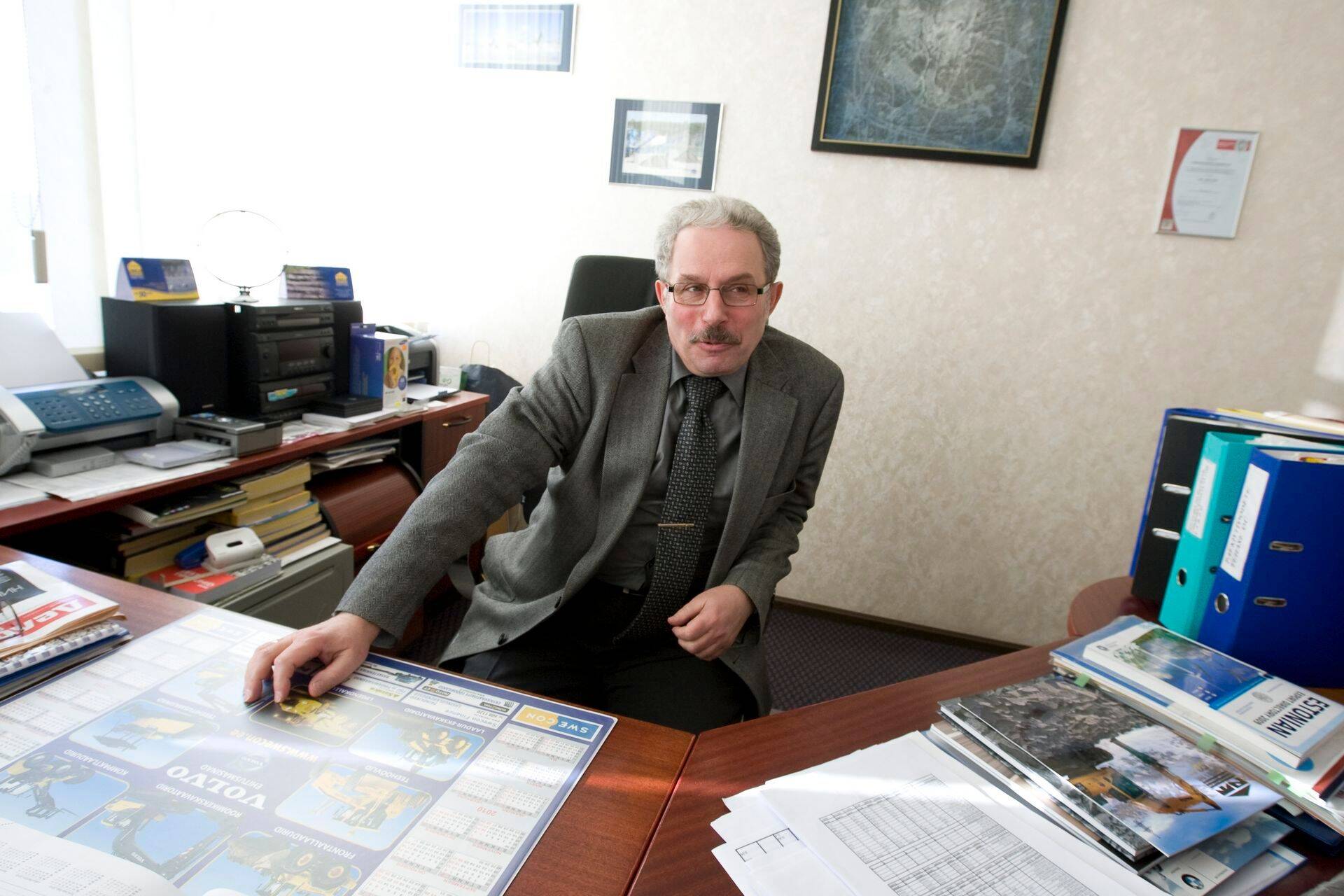 Paekivitoodete Tehase OÜ juhatuse esimees Vladimir Libman