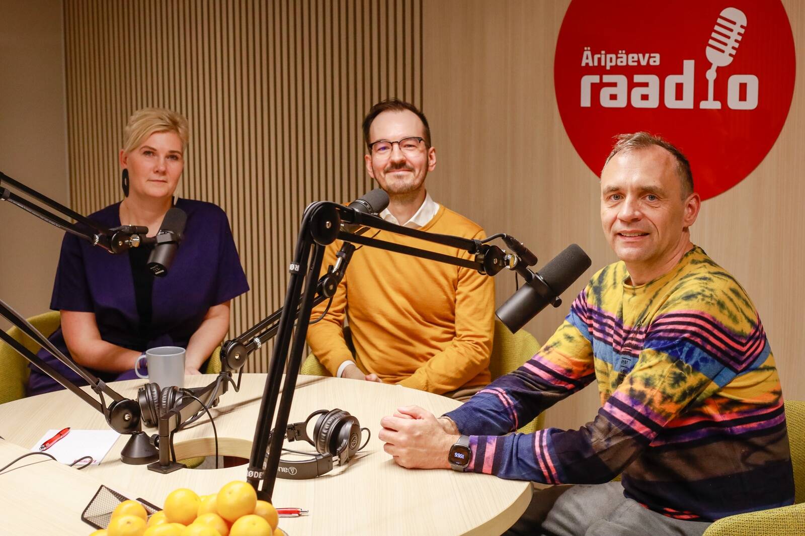 Merje Kärner, Evert Kraav ja Paavo Siimann.