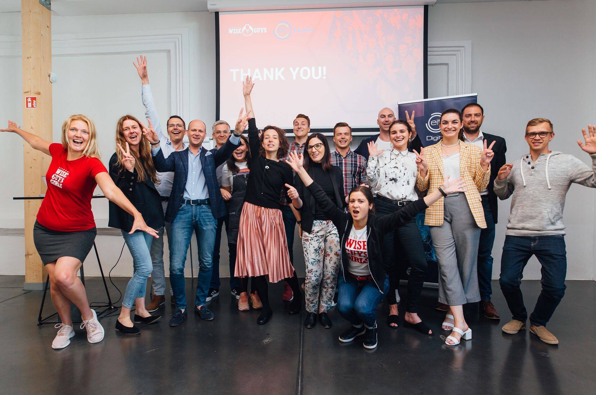 Startup Wise Guys esimeses EIT Digital Venture programmis osalejad 2019. aastal.