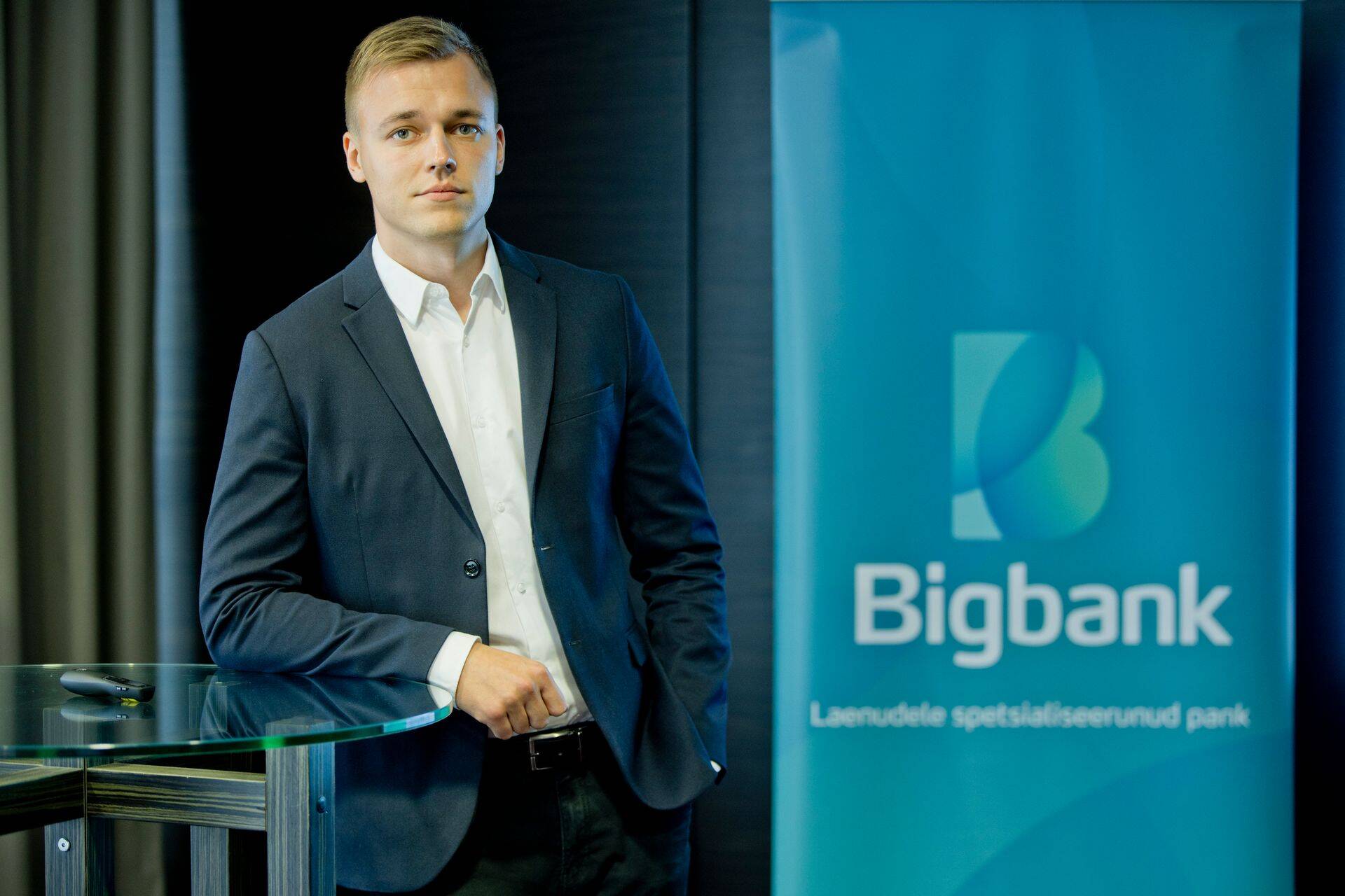 Bigbank Eesti vastne turundusjuht Arthur Taavet.