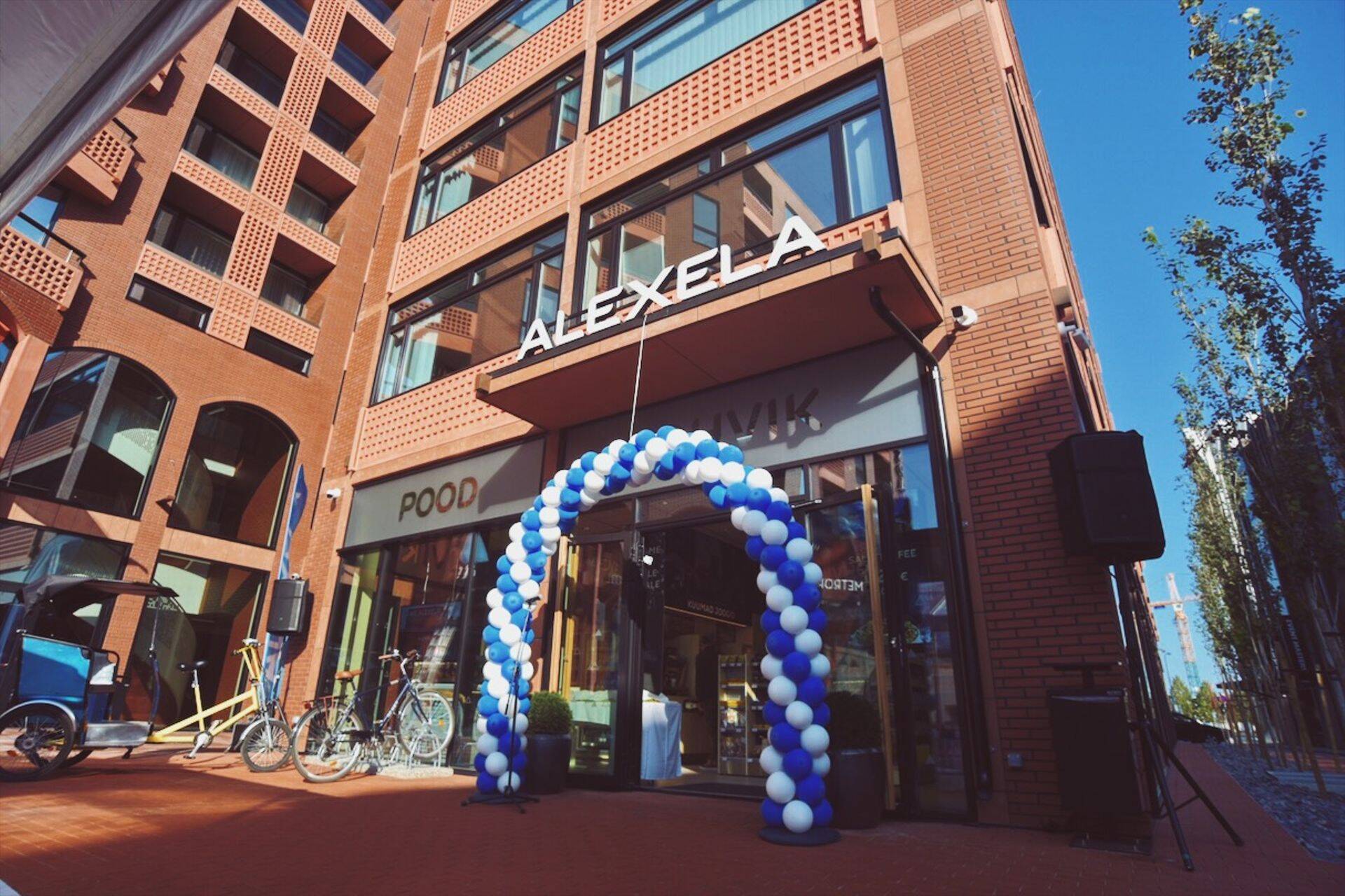 Alexela mugavuspood Rotermanni kvartalis