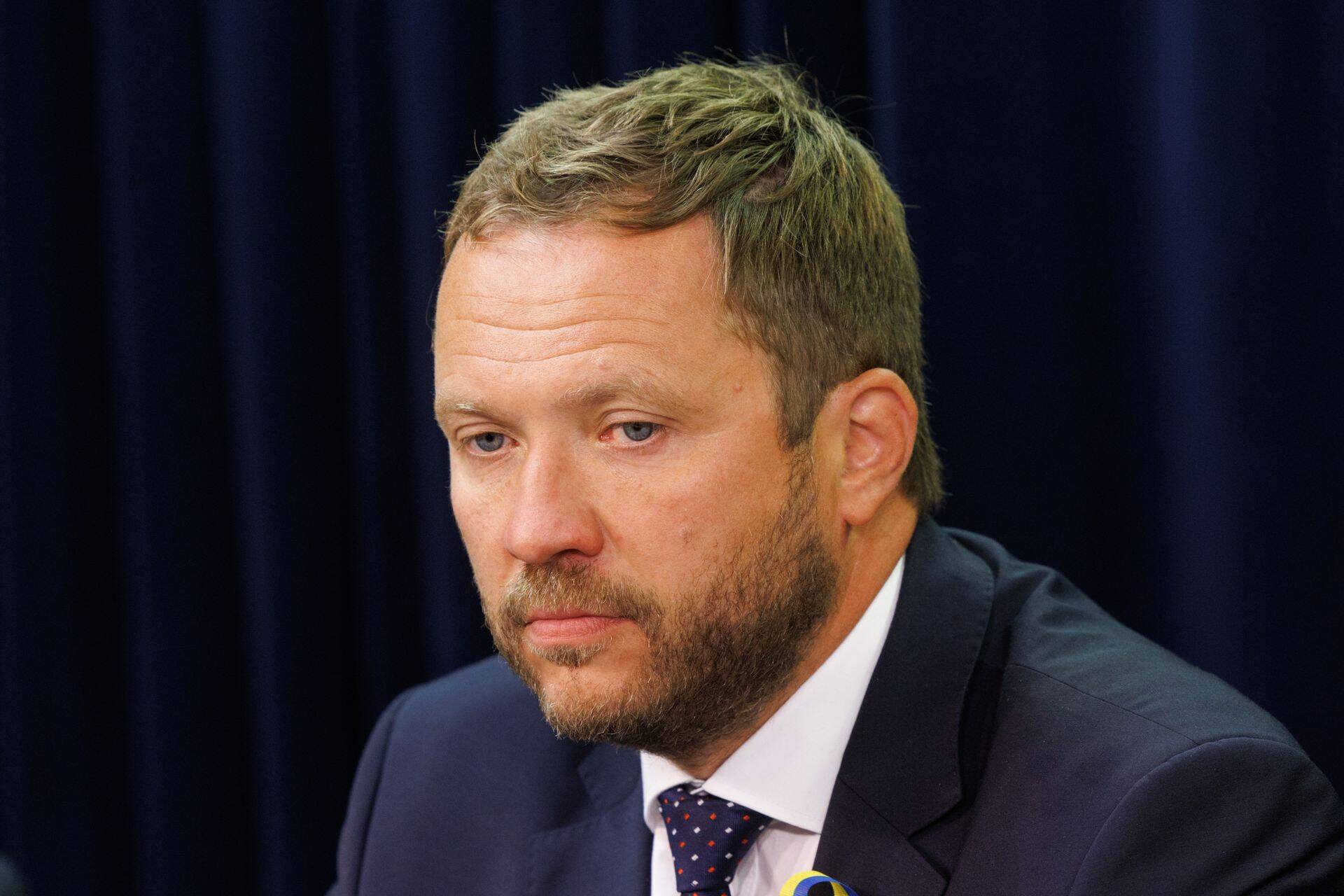 Министр иностранных дел Маргус Цахкна.