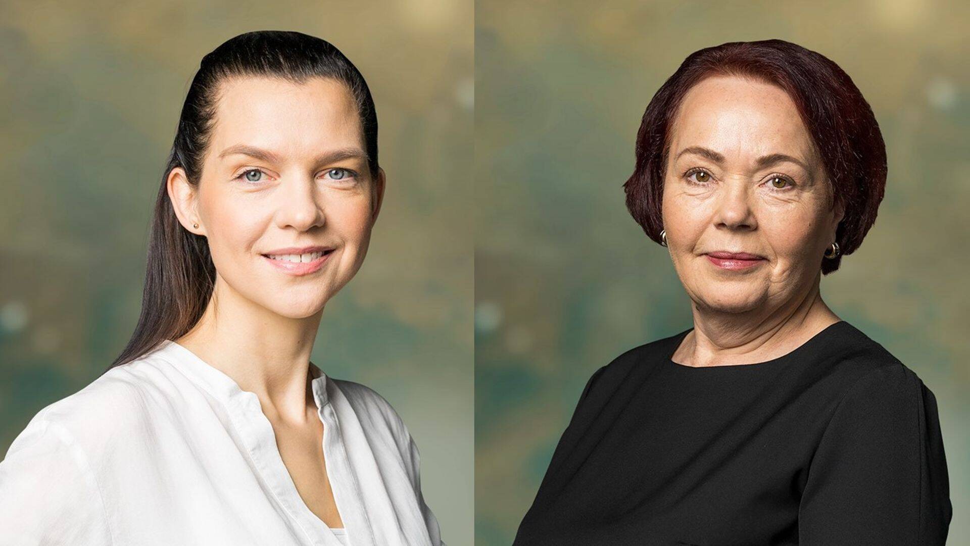 IIZI personalijuht Birgit Põiklik ja ravikindlustuse spetsialist Ingrid Siska-Mölder
