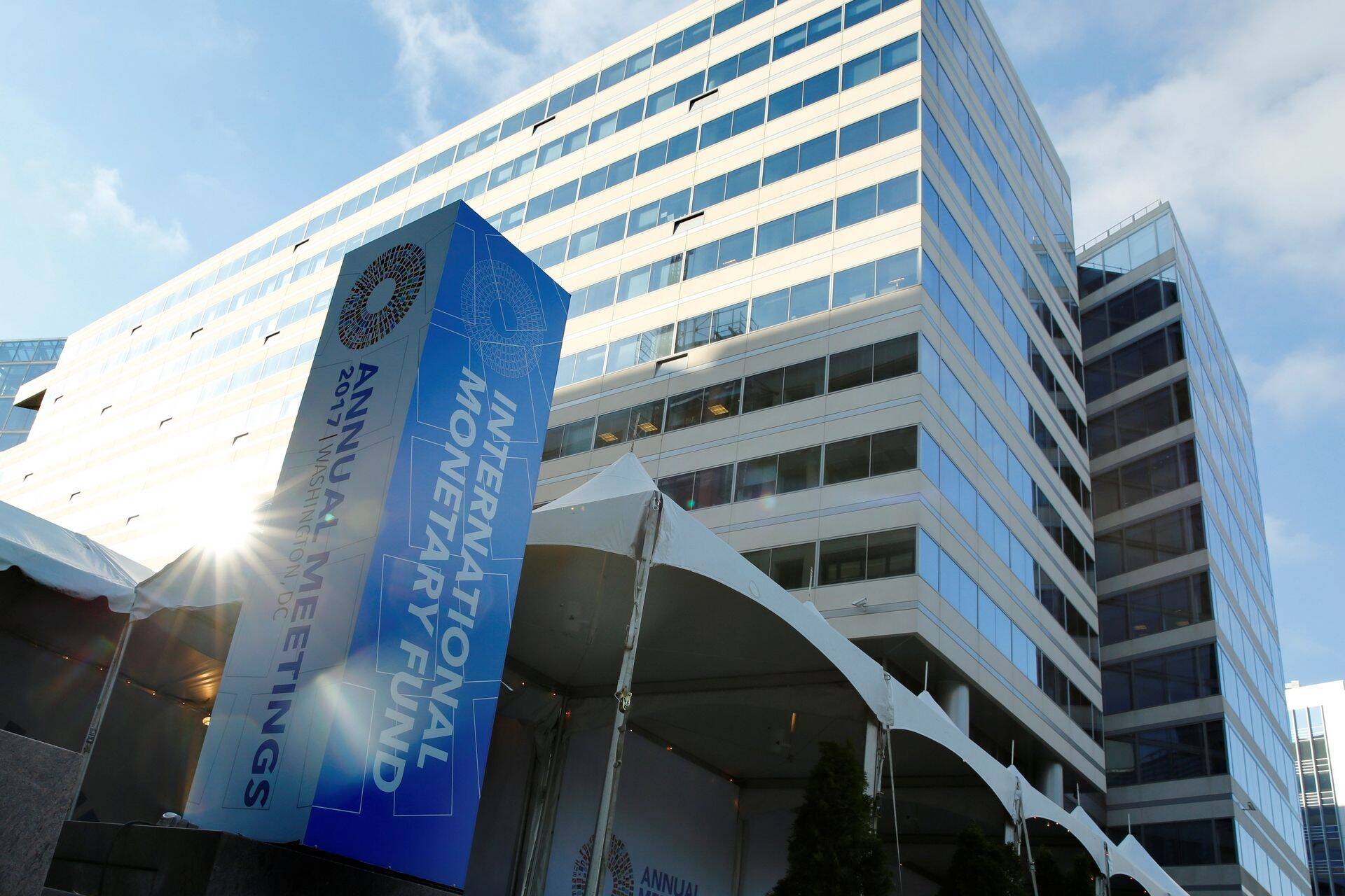 IMFi peahoone Washingtonis