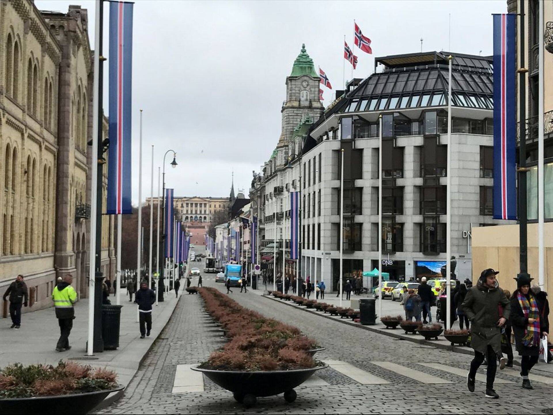 Oslo peatänav Karl Johans gate.